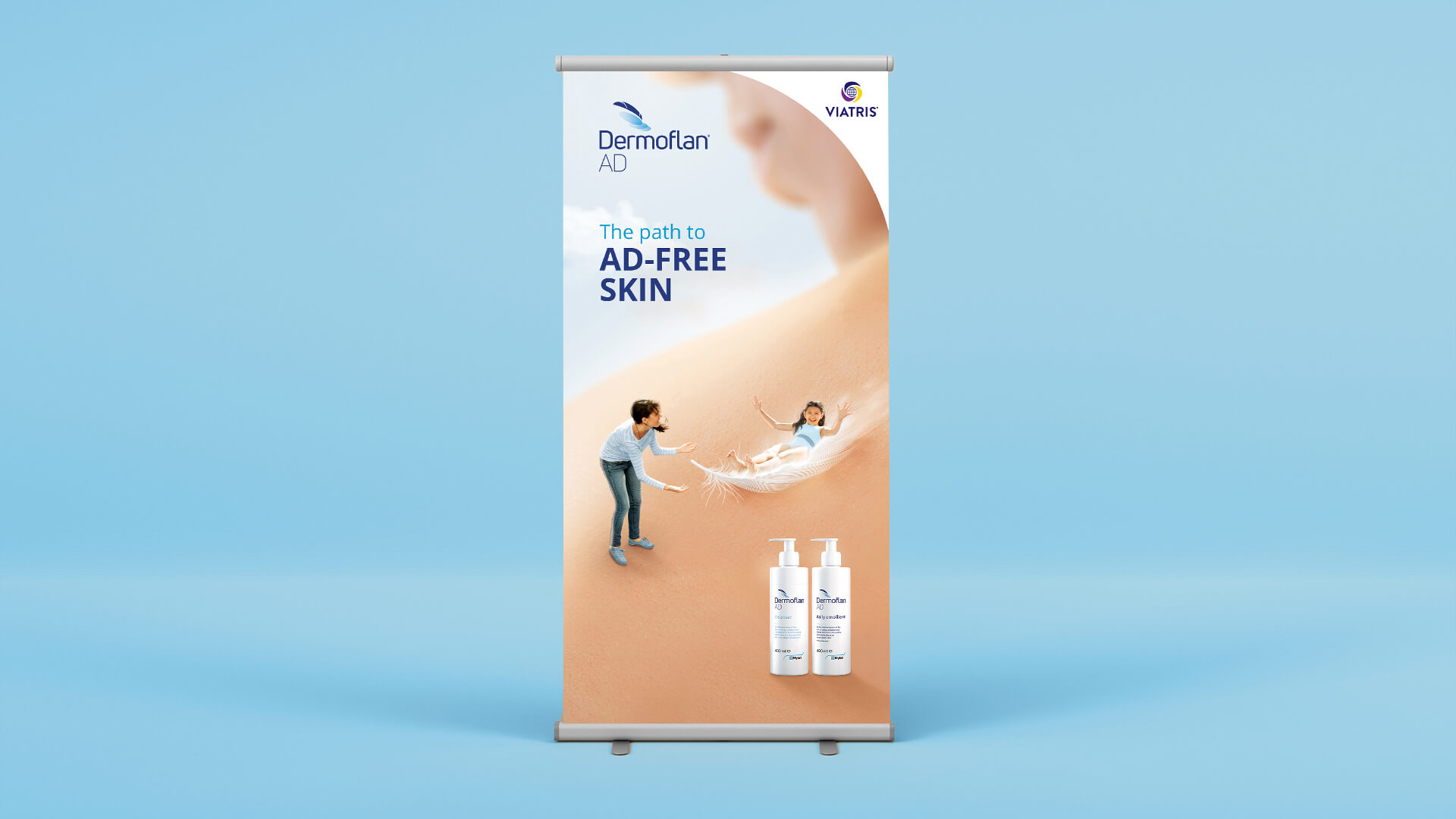 Dermoflan launch campaign
