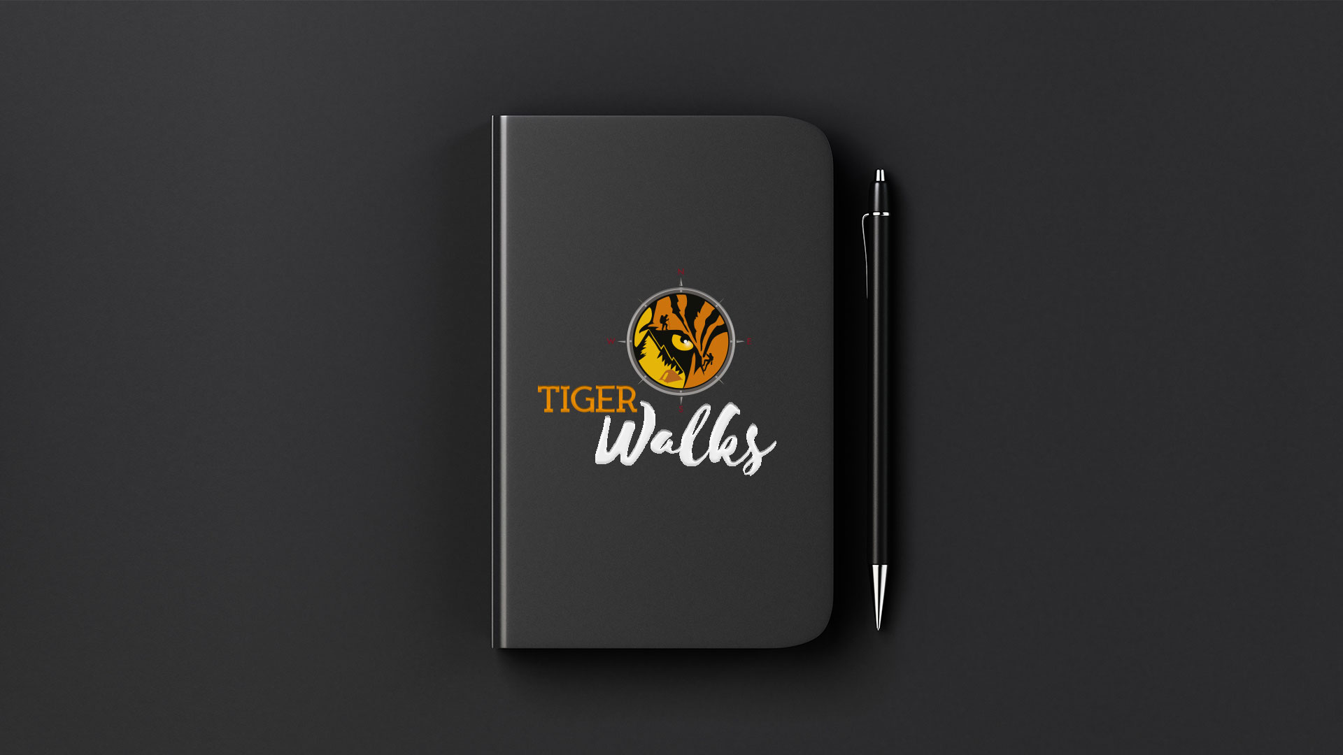 Tiger Walks Brand Identity