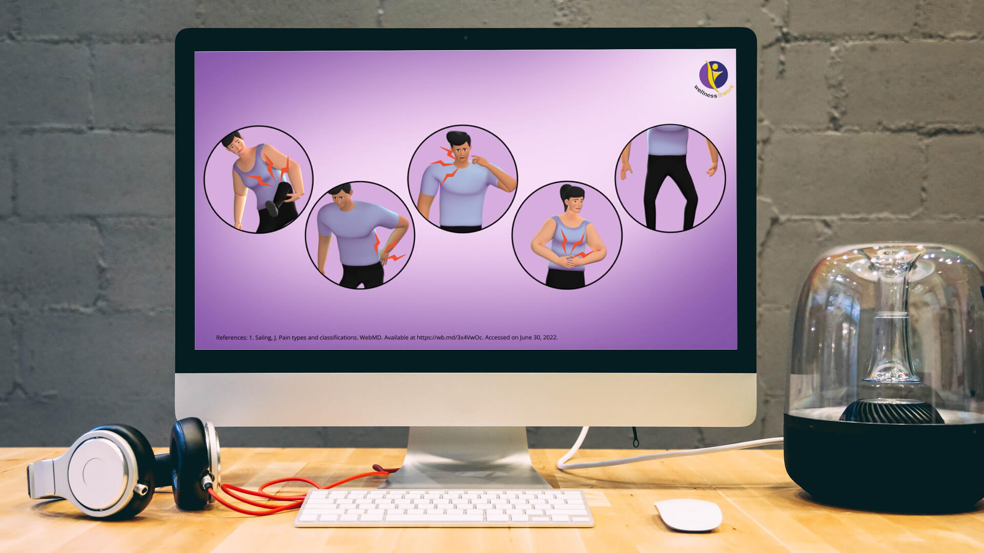 Wellness 3D Explainer Video