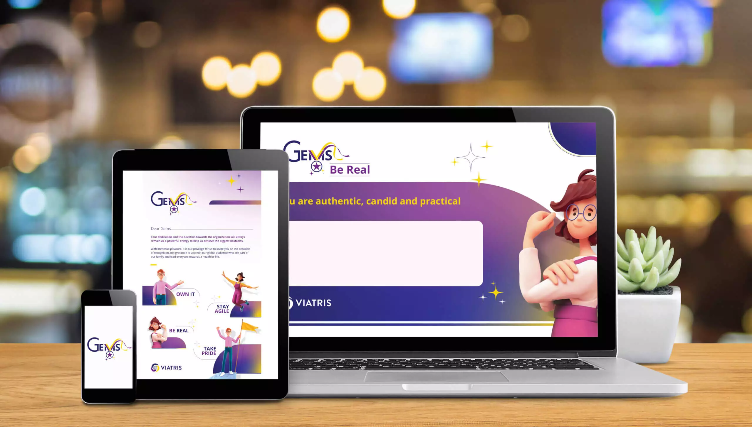 Gems Campaign Logo