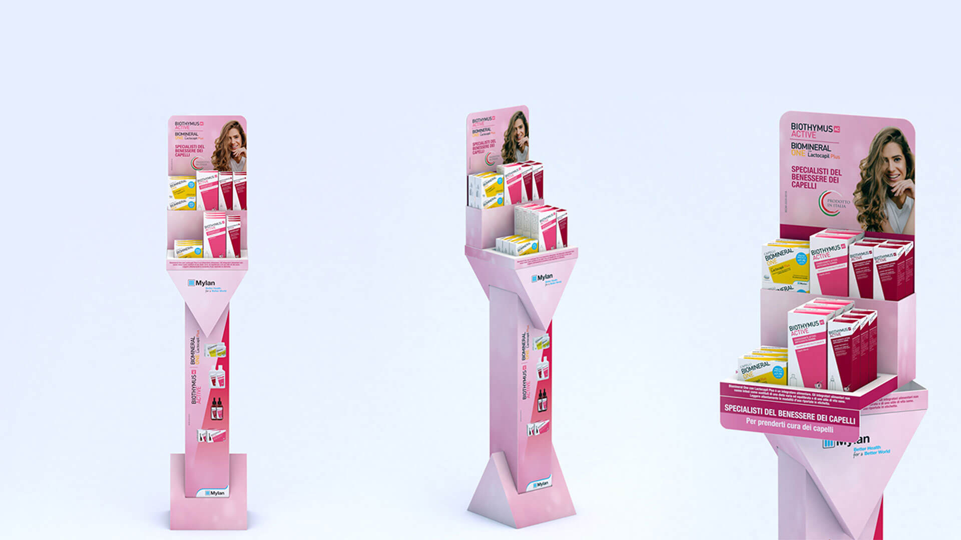 Biomineral And Biothymus Floor Stand