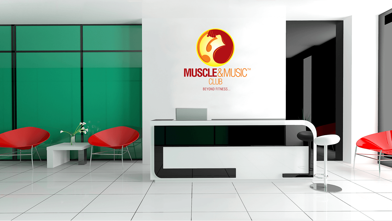 Muscle And Music Brand Identity