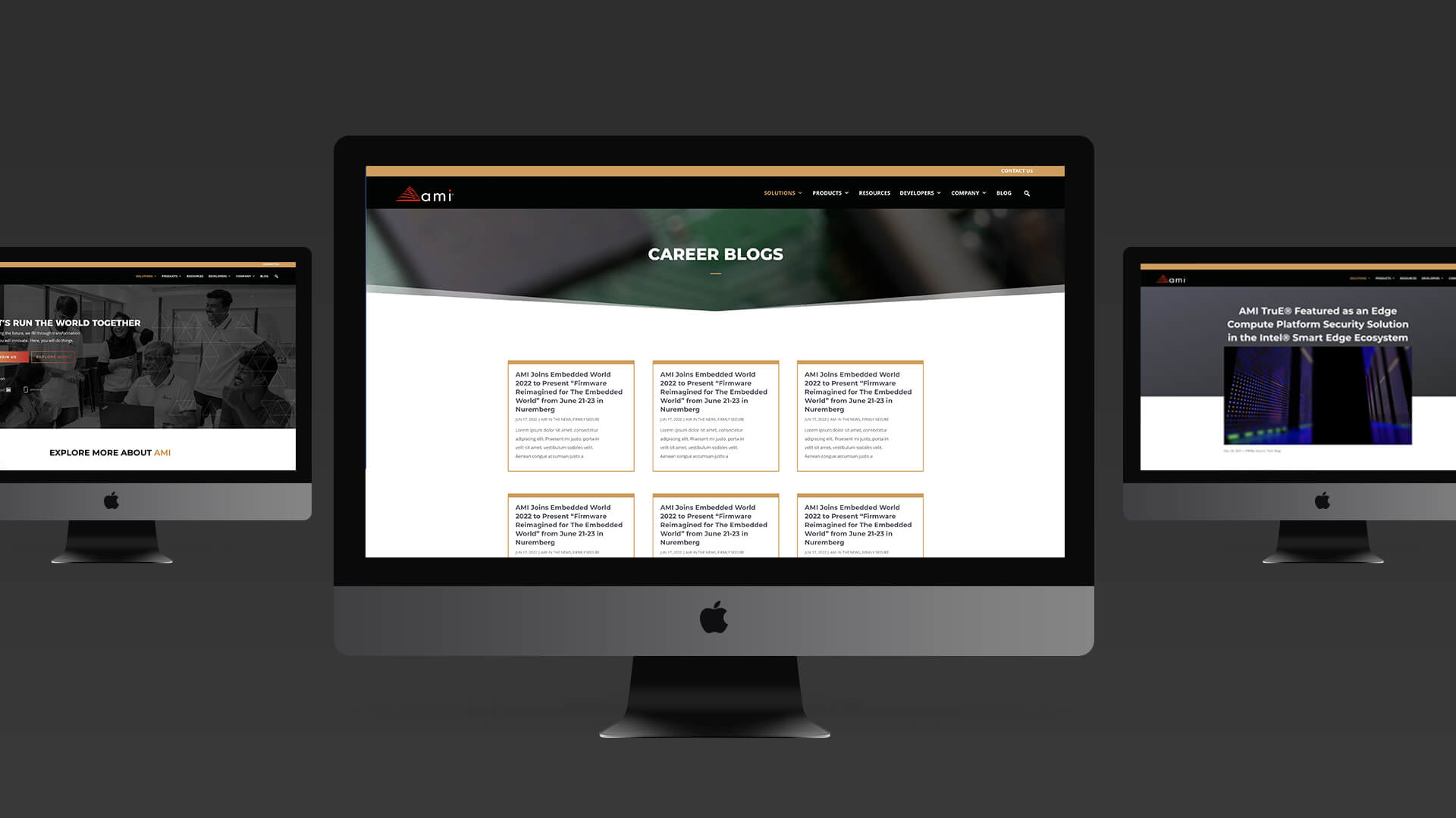 AMI Career Landing Page