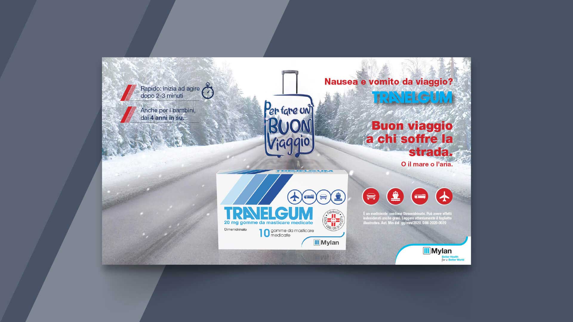 Travel Gum Materials