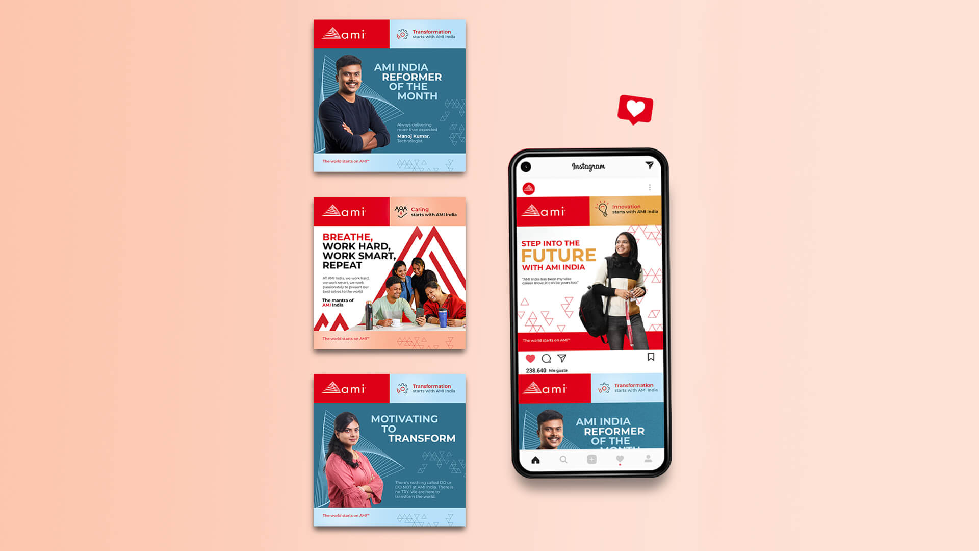 AMI Employee Branding Campaign