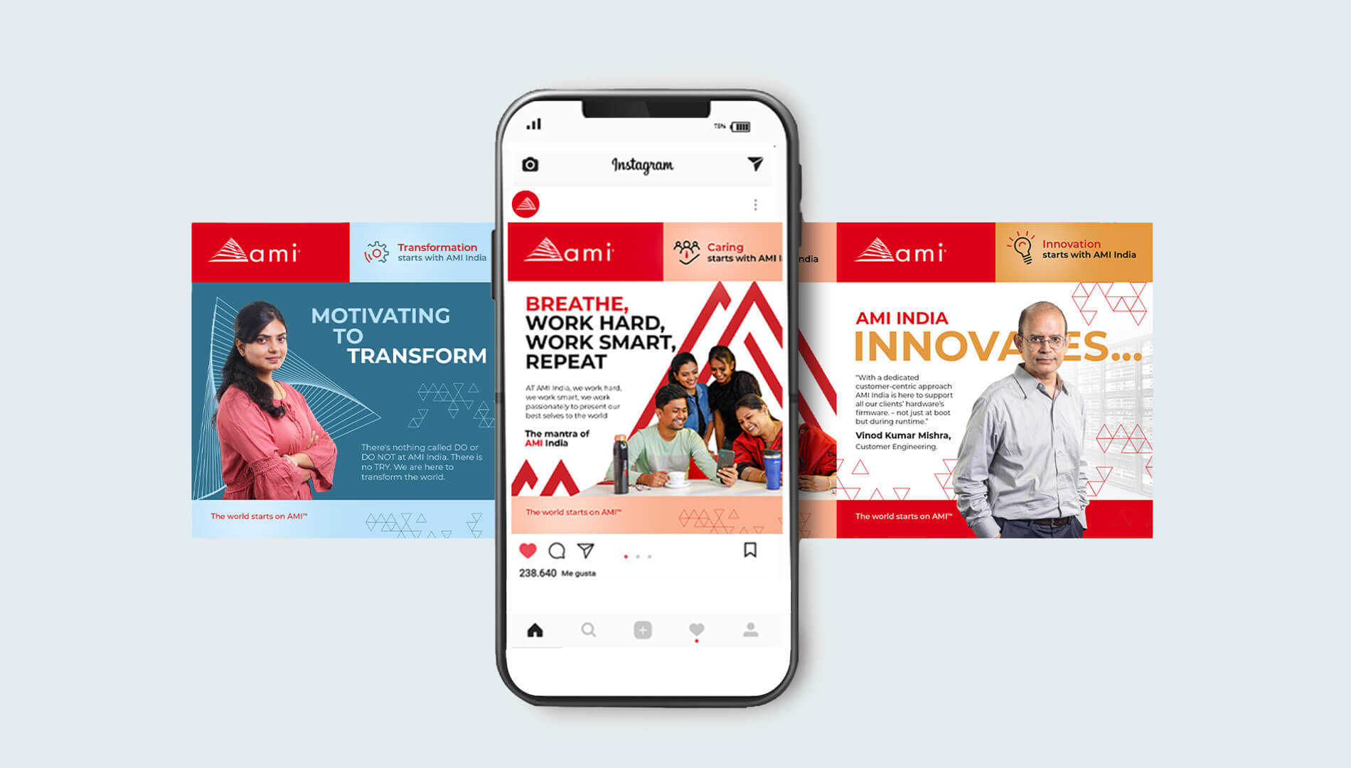 AMI Employee Branding Campaign