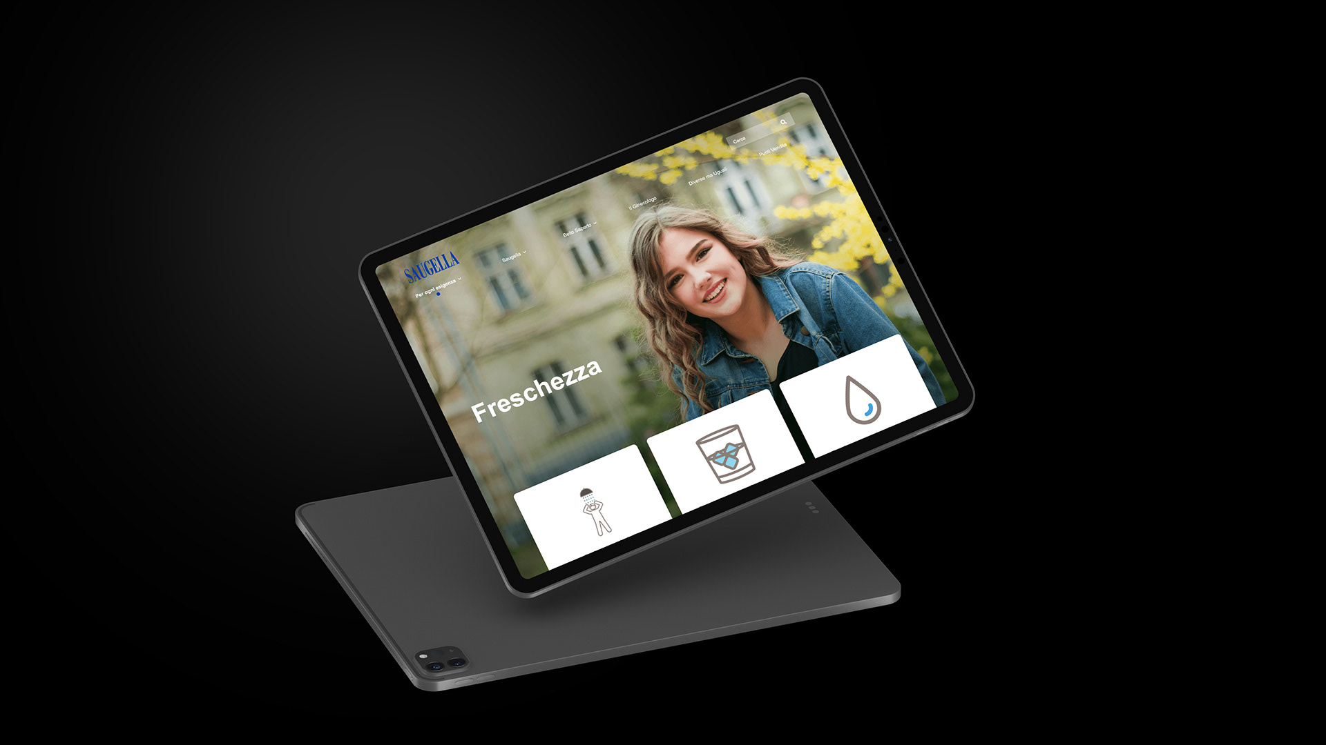 Saugella Website Design