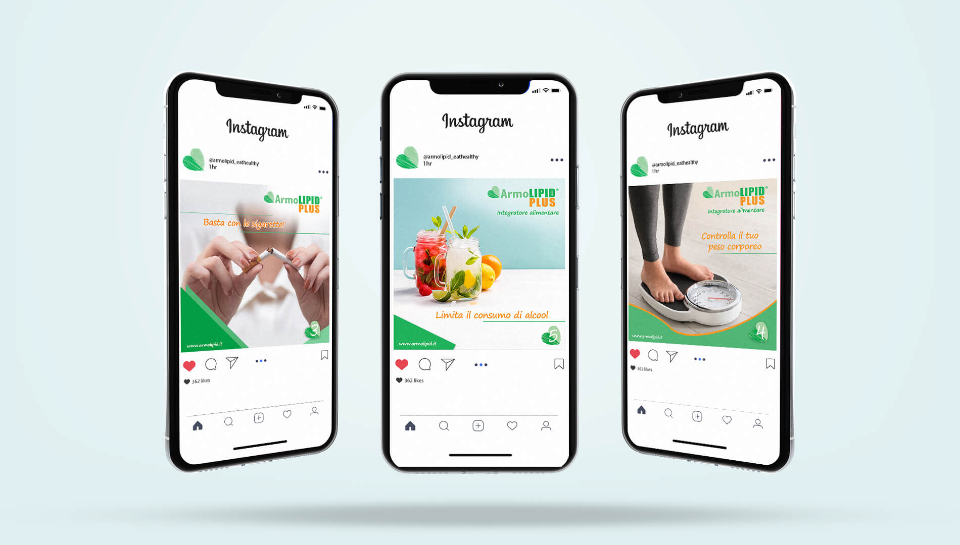 Armolipid Eat Healthy Social Media Campaign