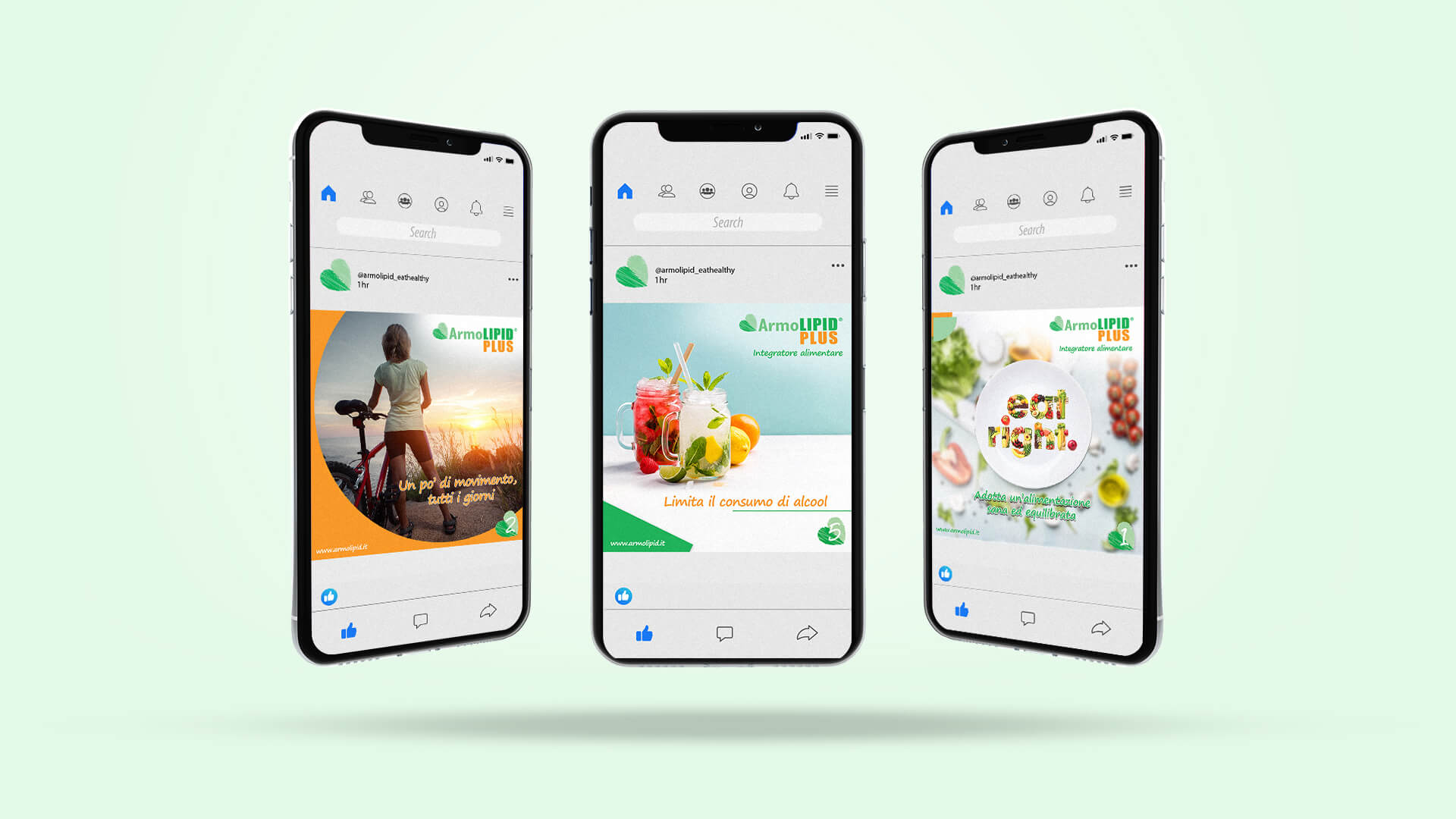 Armolipid Eat Healthy Social Media Campaign