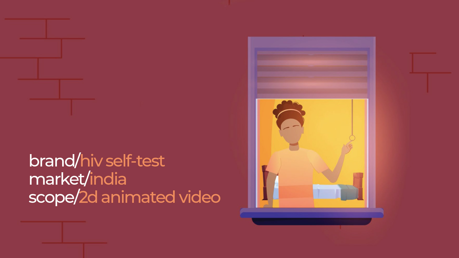 HIV Self Test - 2D animated video