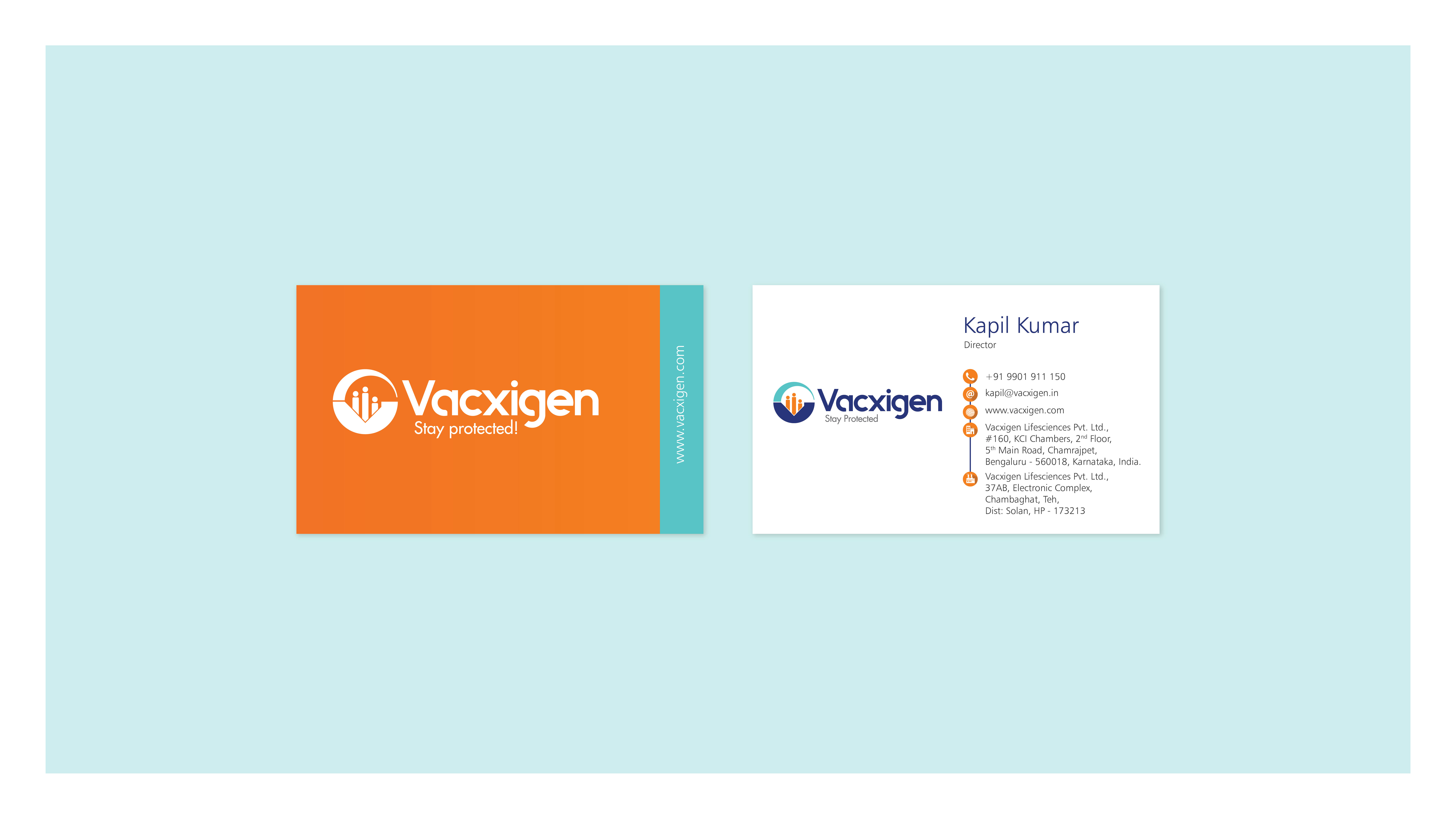 Vacxigen - brand identity