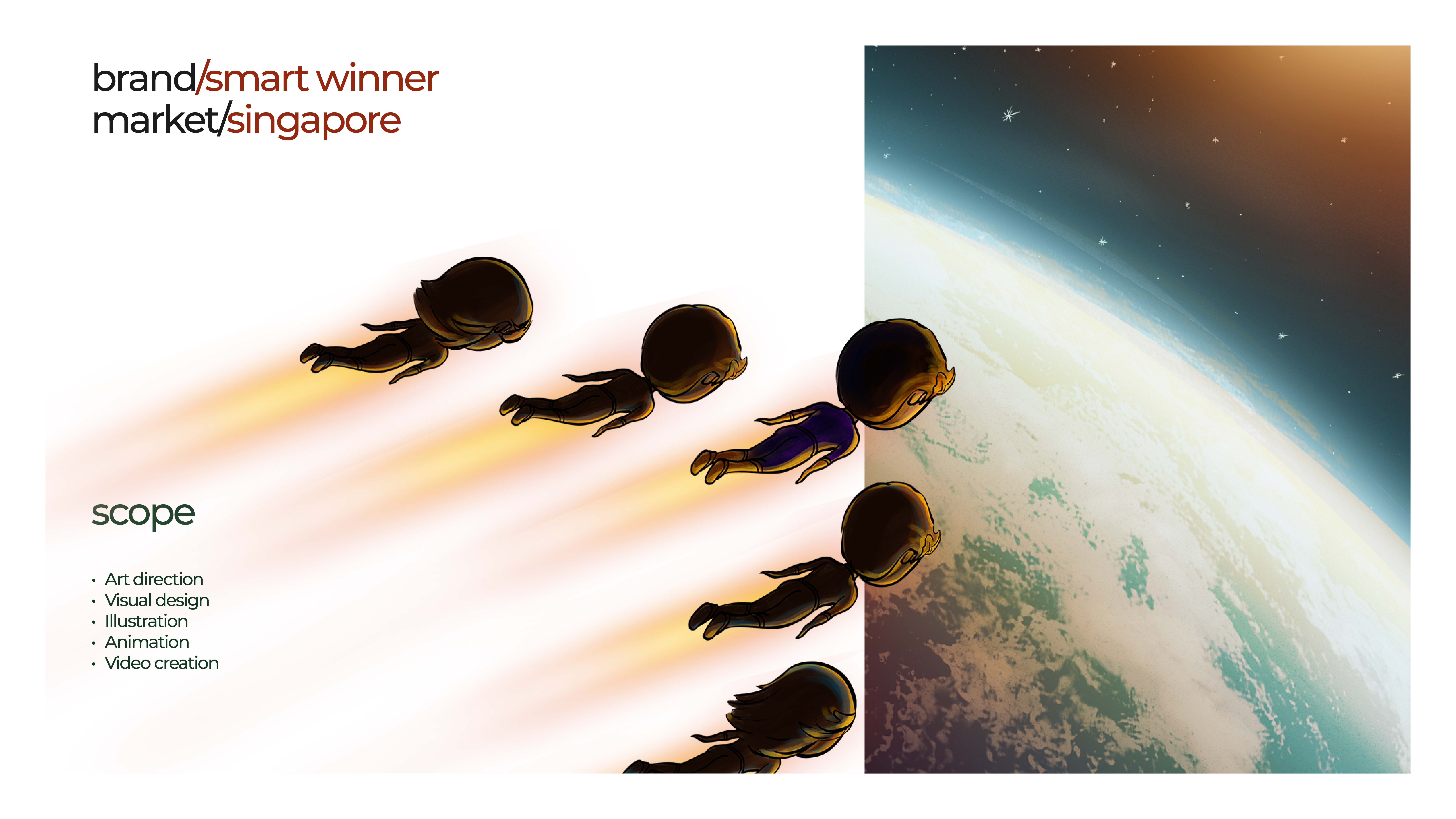 Smart Winner - 2D animated video