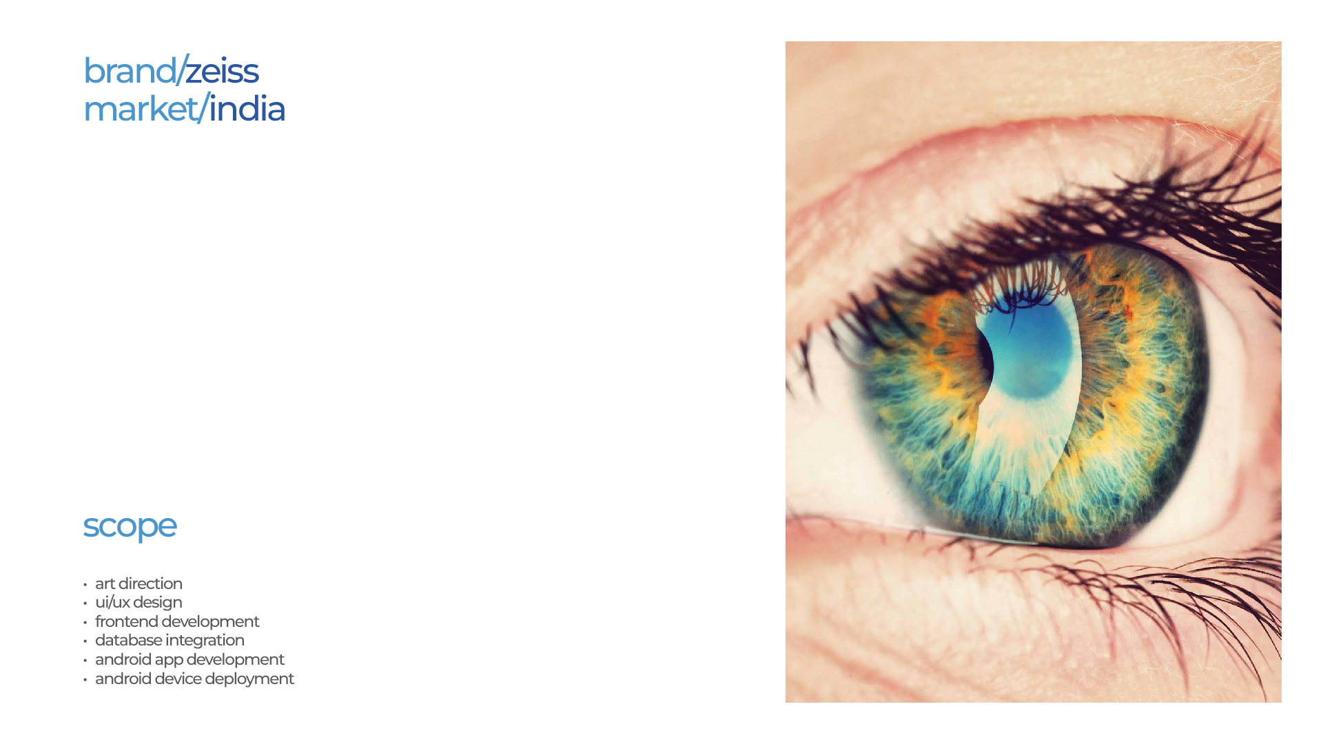 Zeiss - Android Application