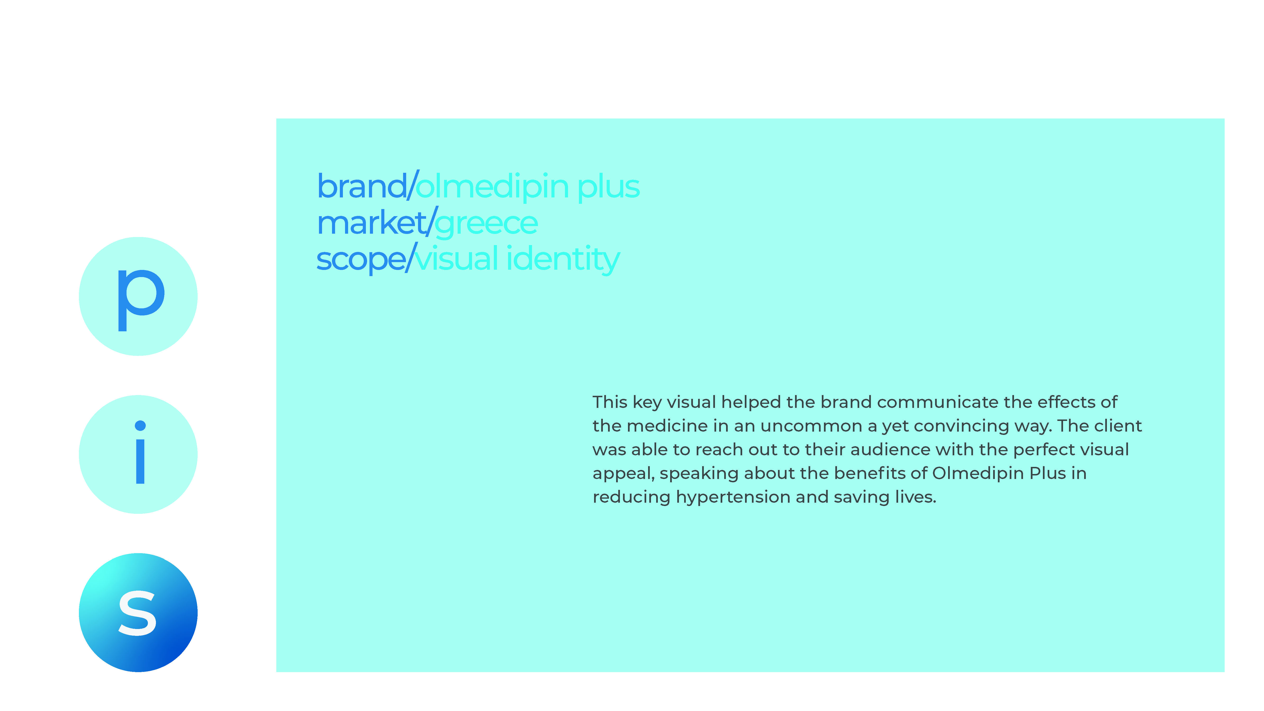 Olmedipin - Visual Identity