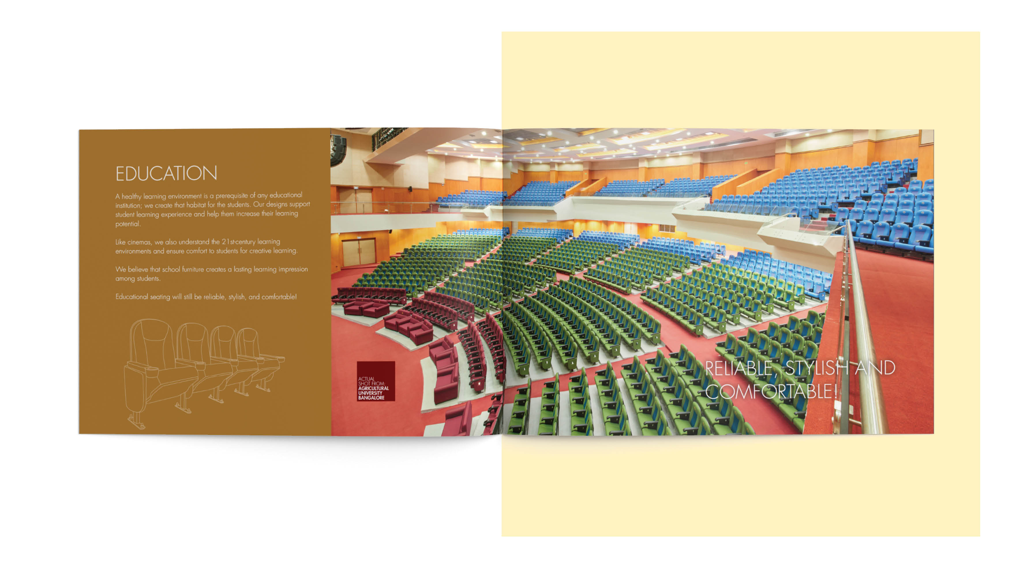 SR Seating - branding