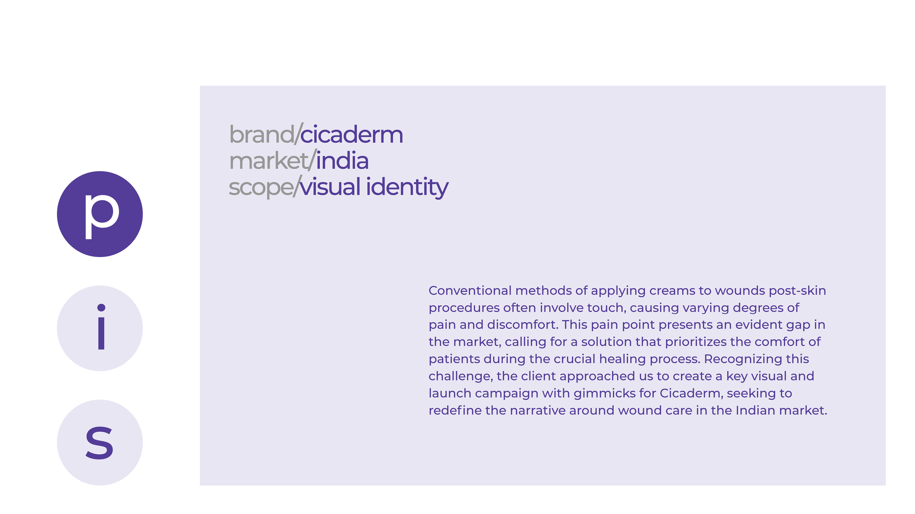 Cicaderm - Visual Identiity