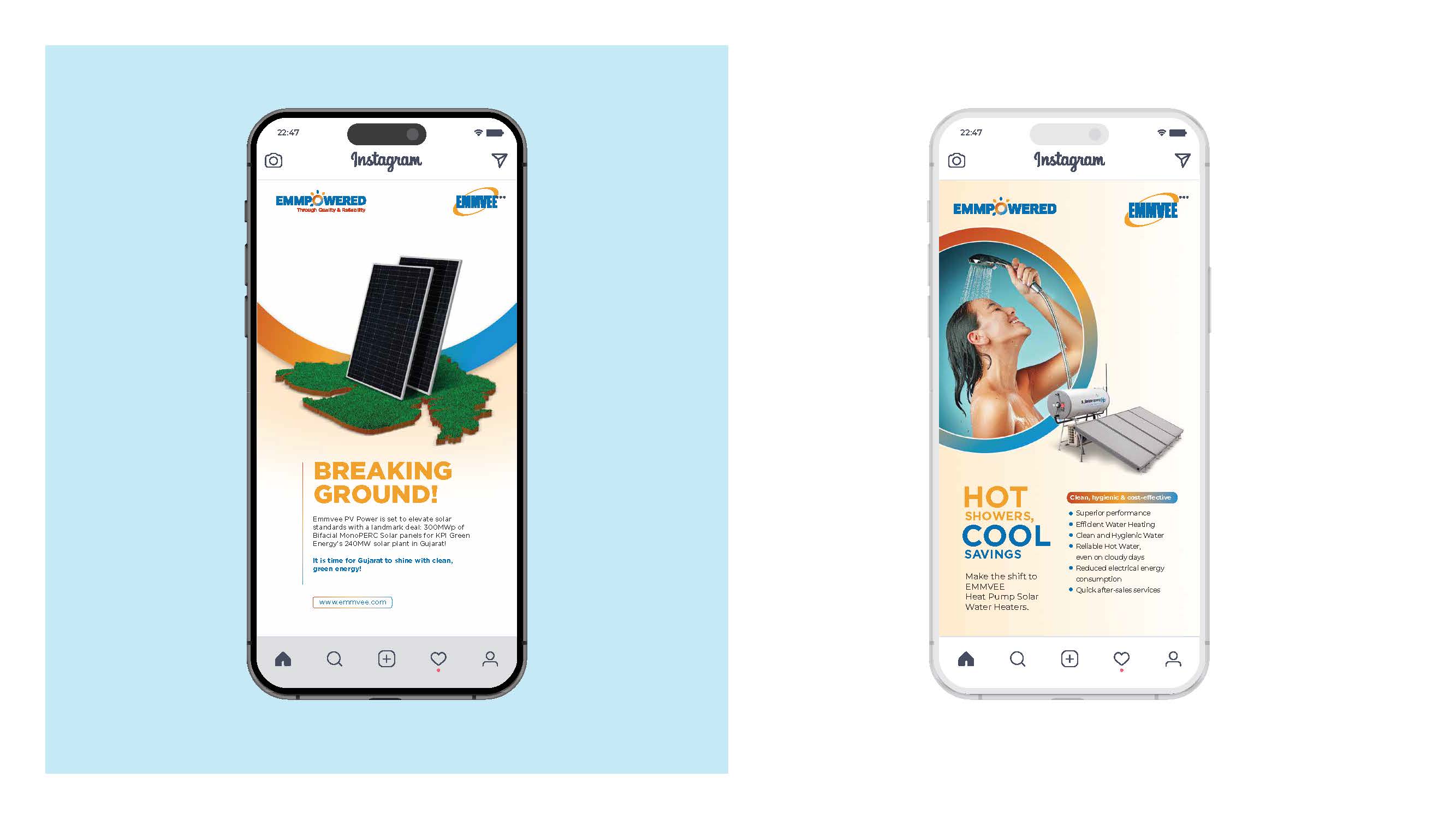 Emmvee - digital marketing campaign