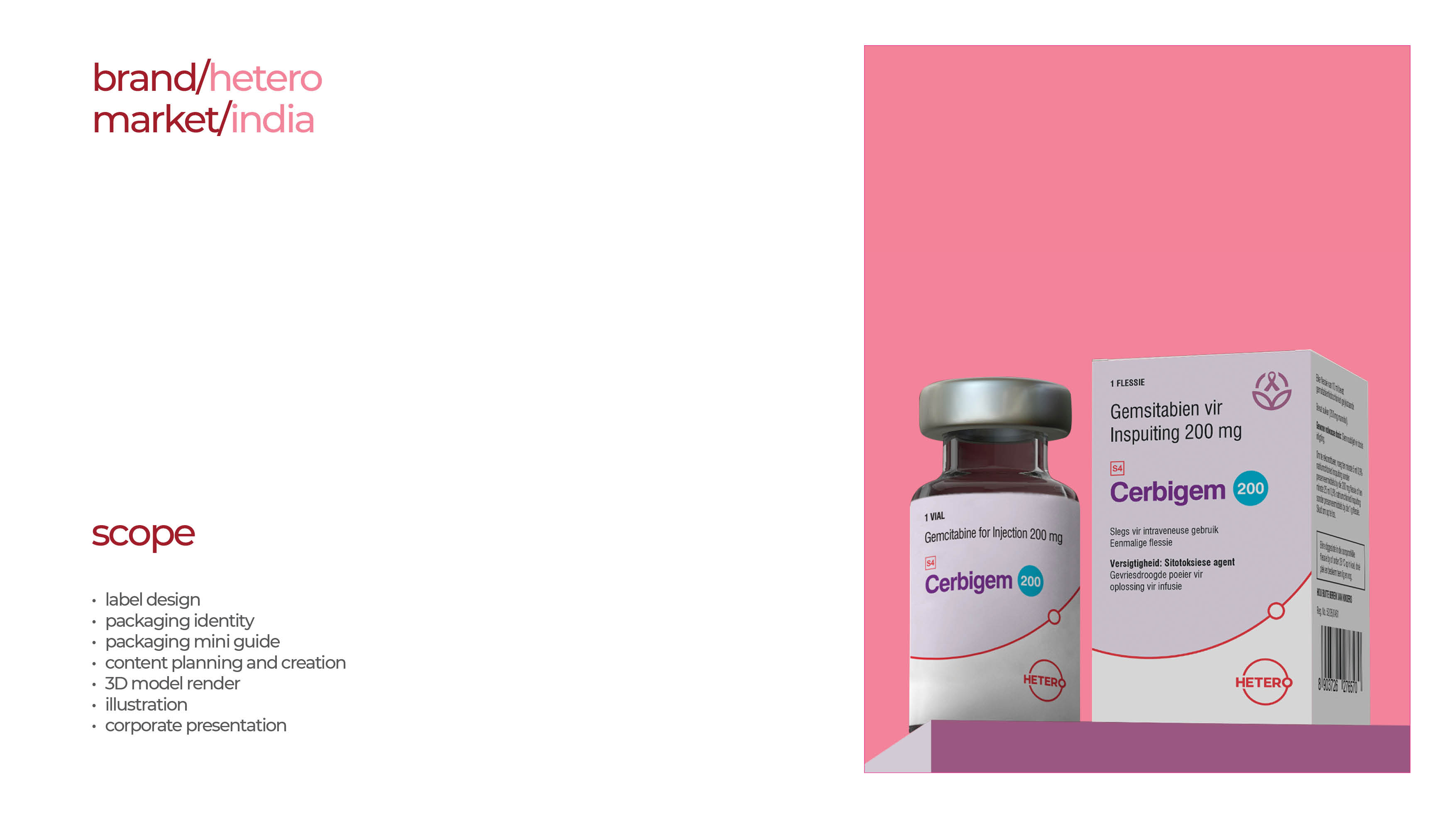 Hetero - packaging & mini guide