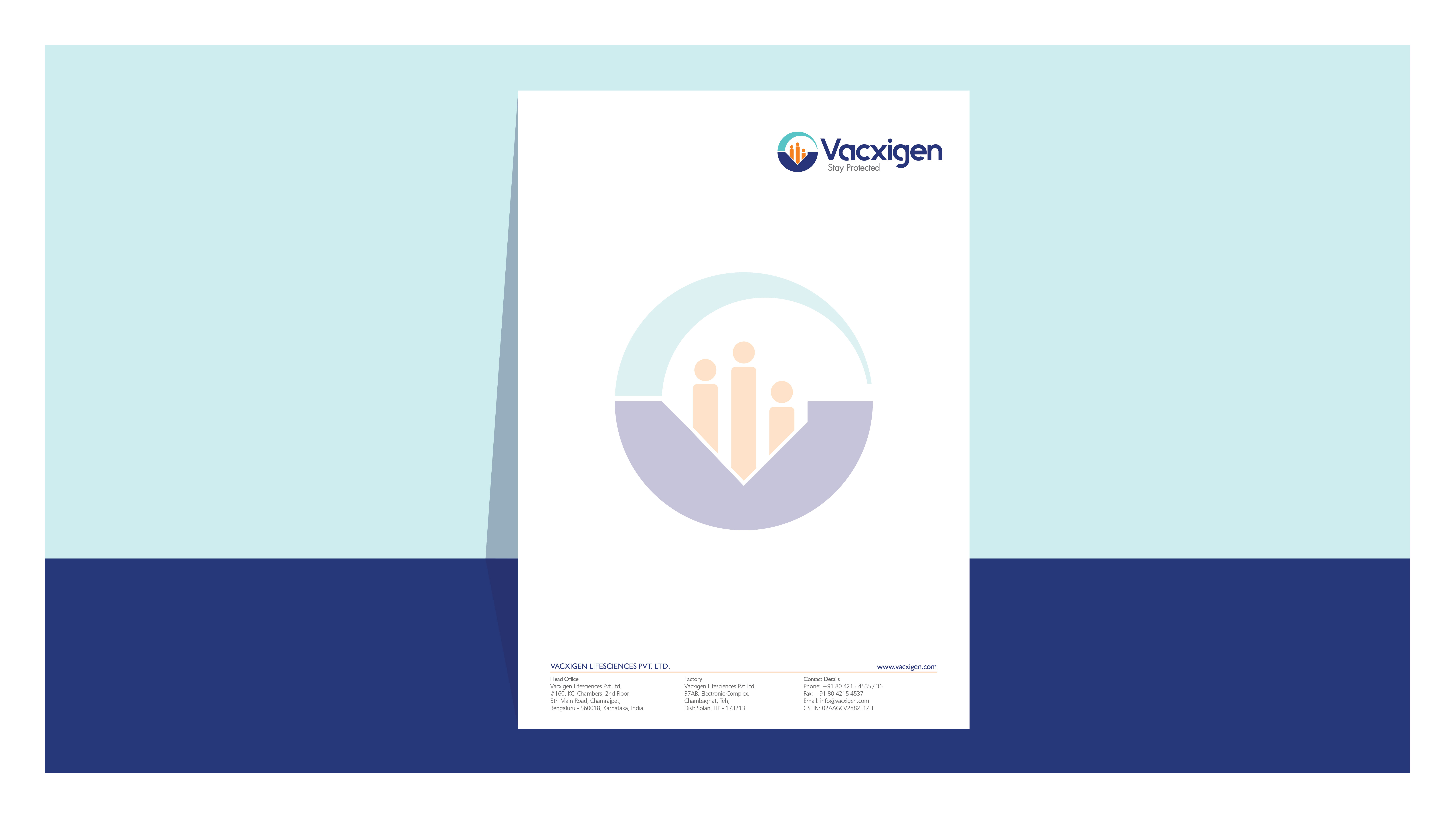 Vacxigen - brand identity