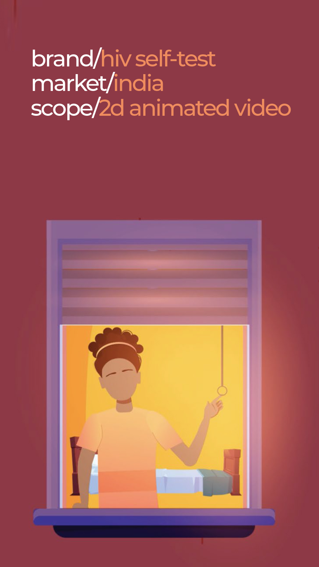 HIV Self Test - 2D animated video