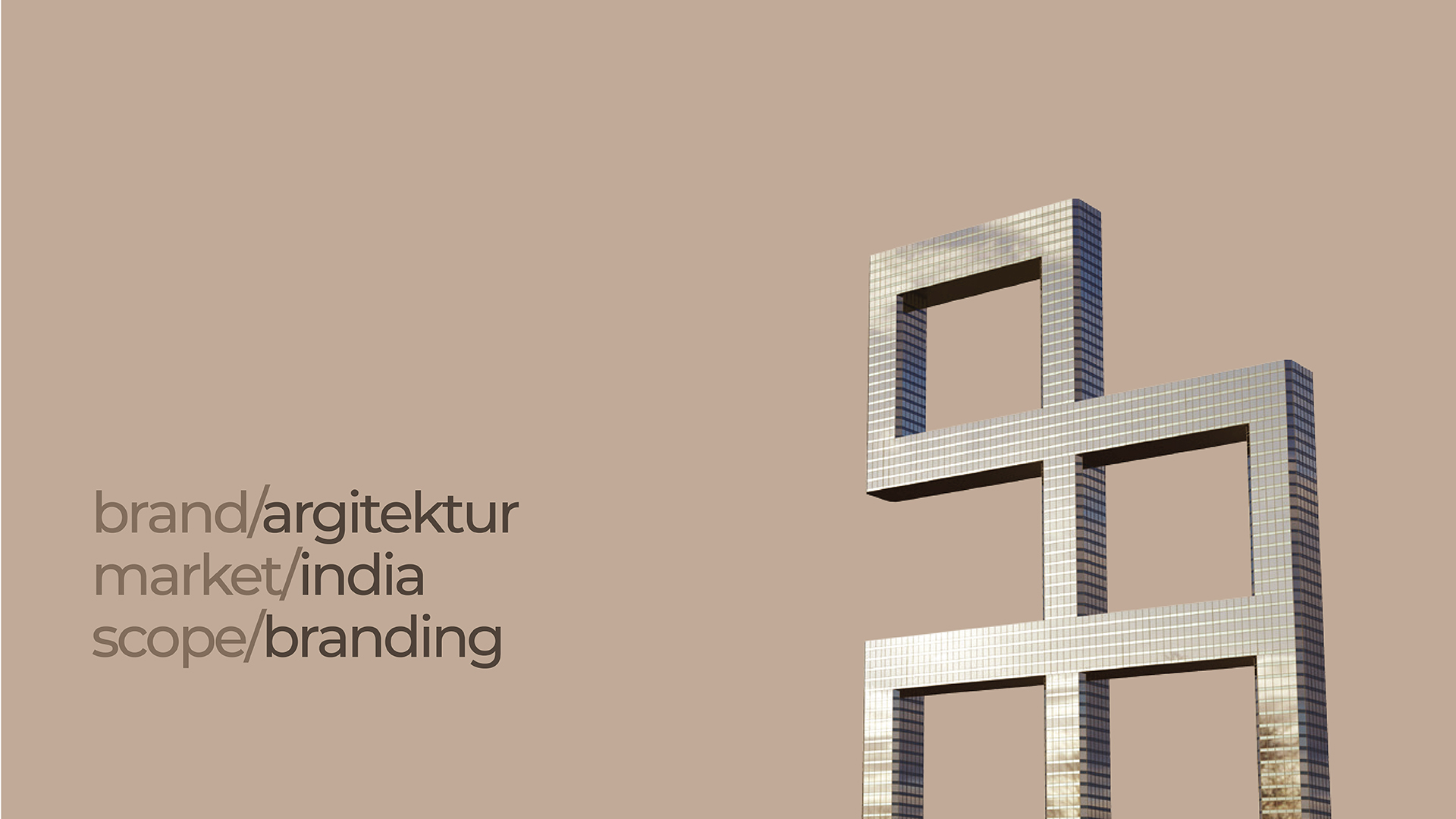 Argitektur - Branding