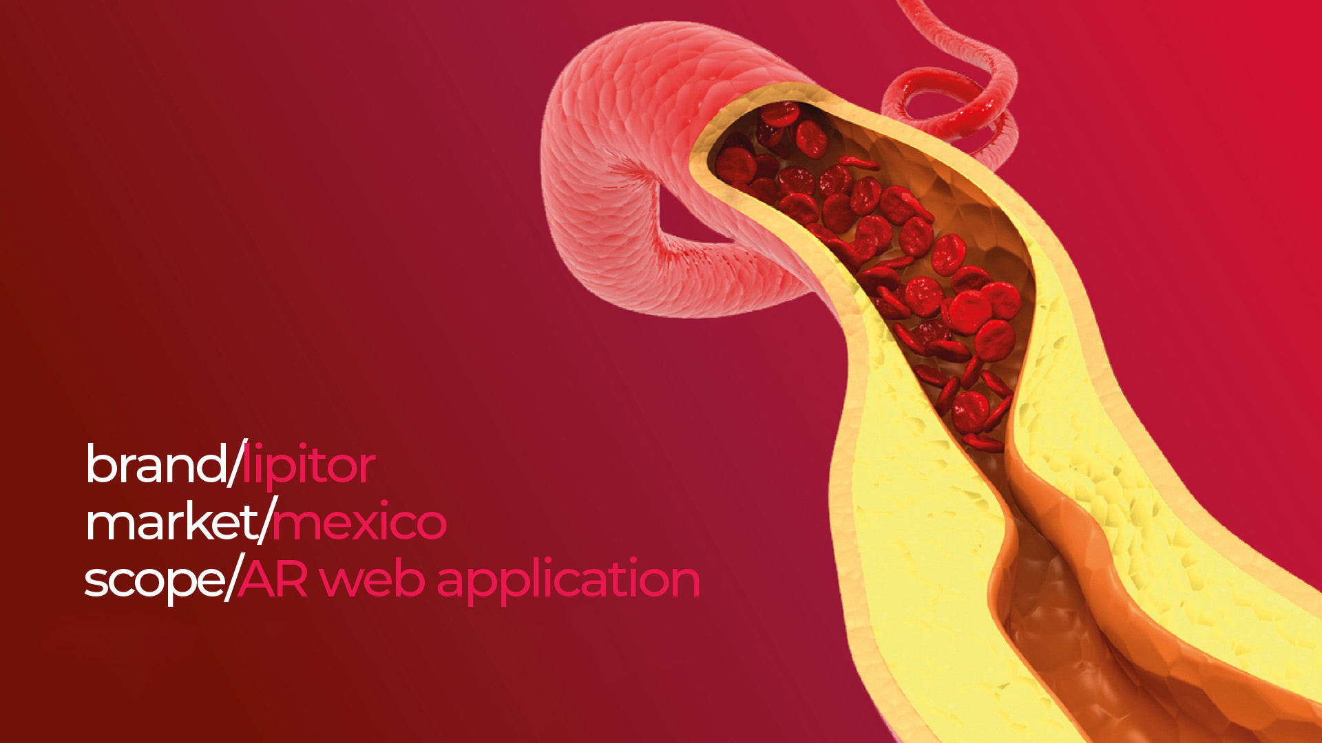 Lipitor - AR web application