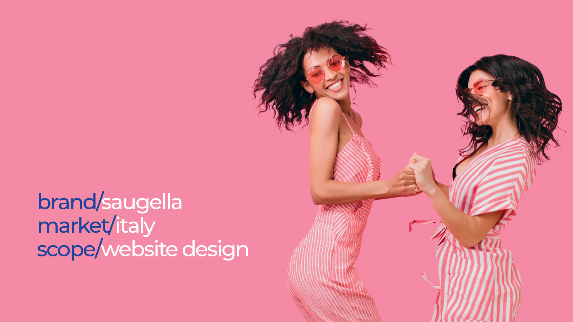 Saugella - website design