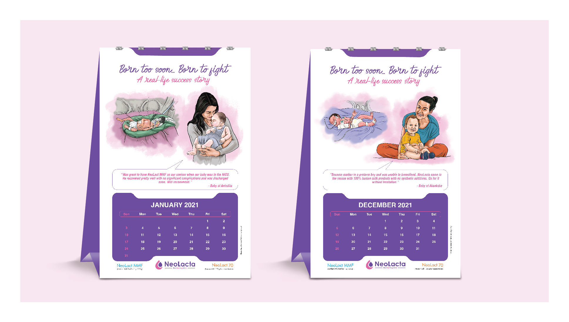 Neolacta - calendar