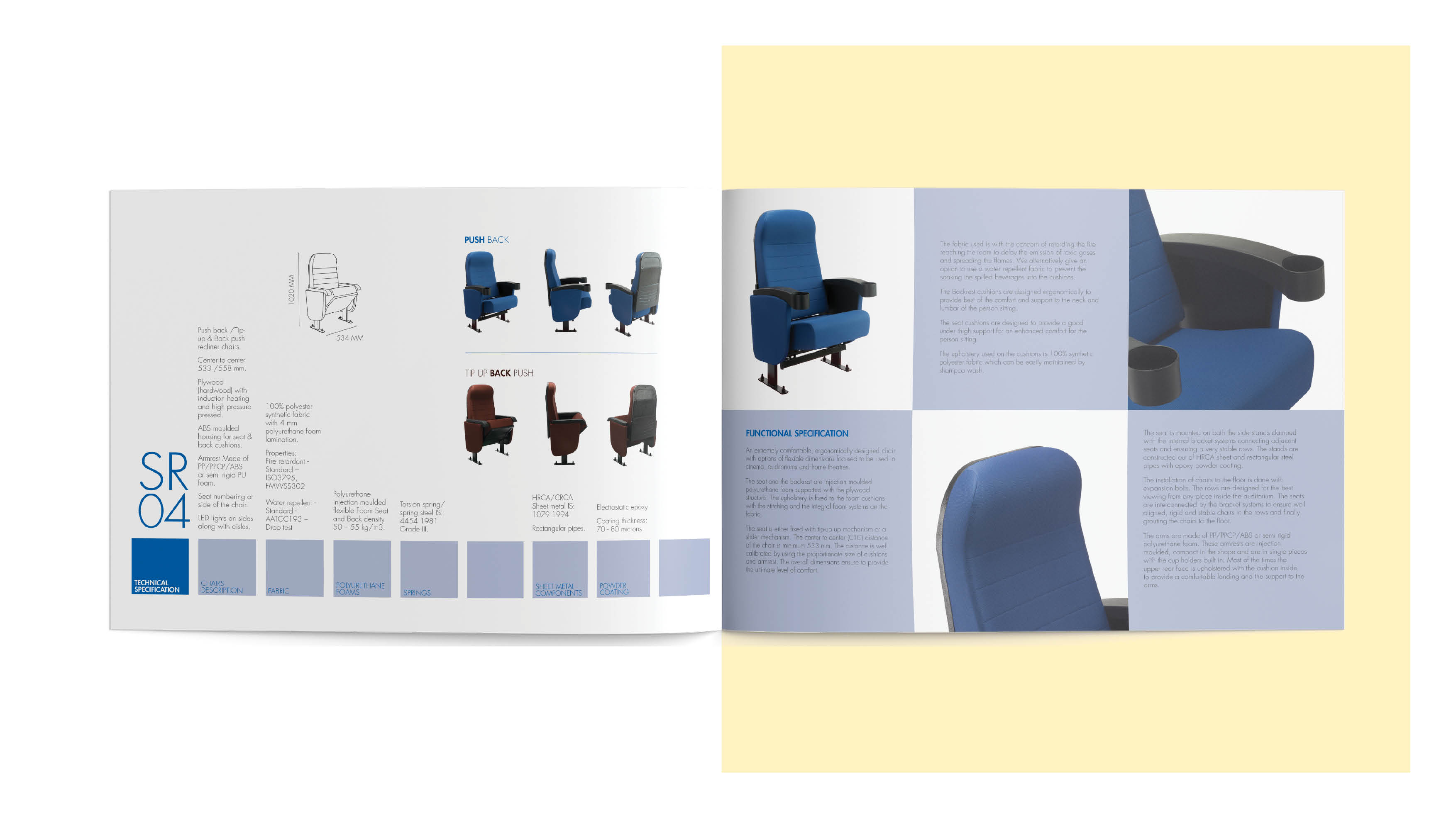 SR Seating - branding