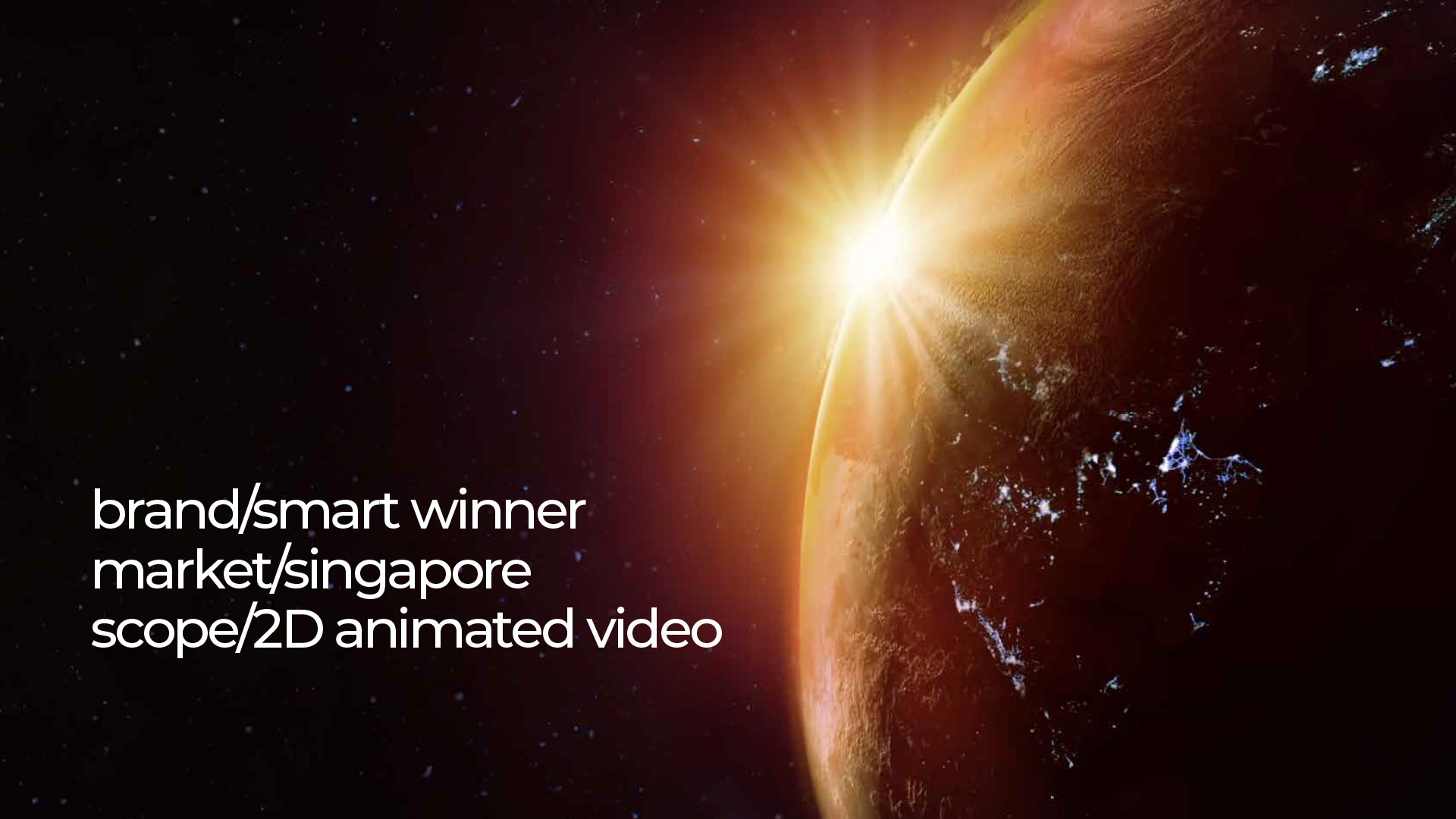 Smart Winner - 2D animated video