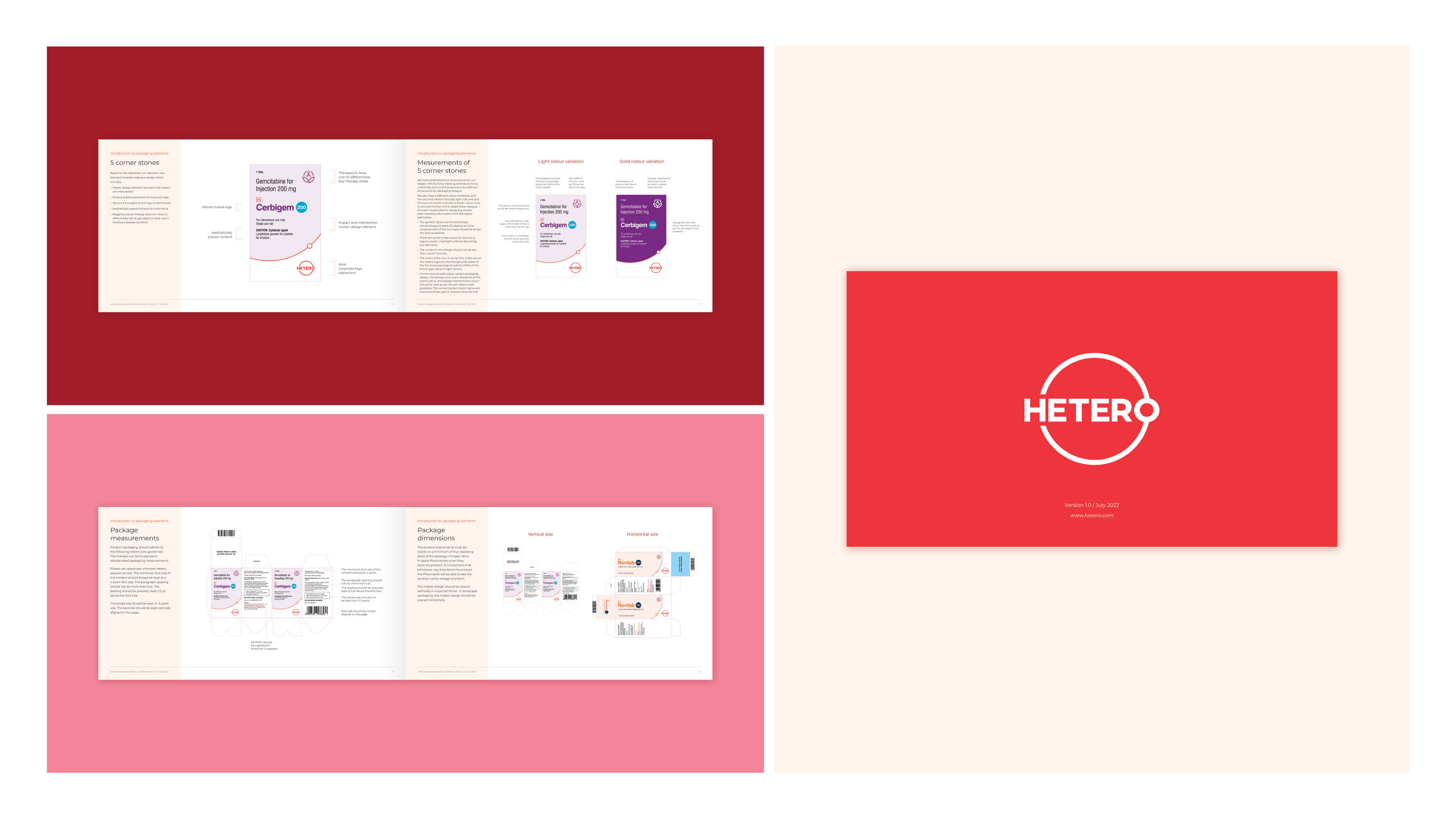Hetero - packaging & mini guide