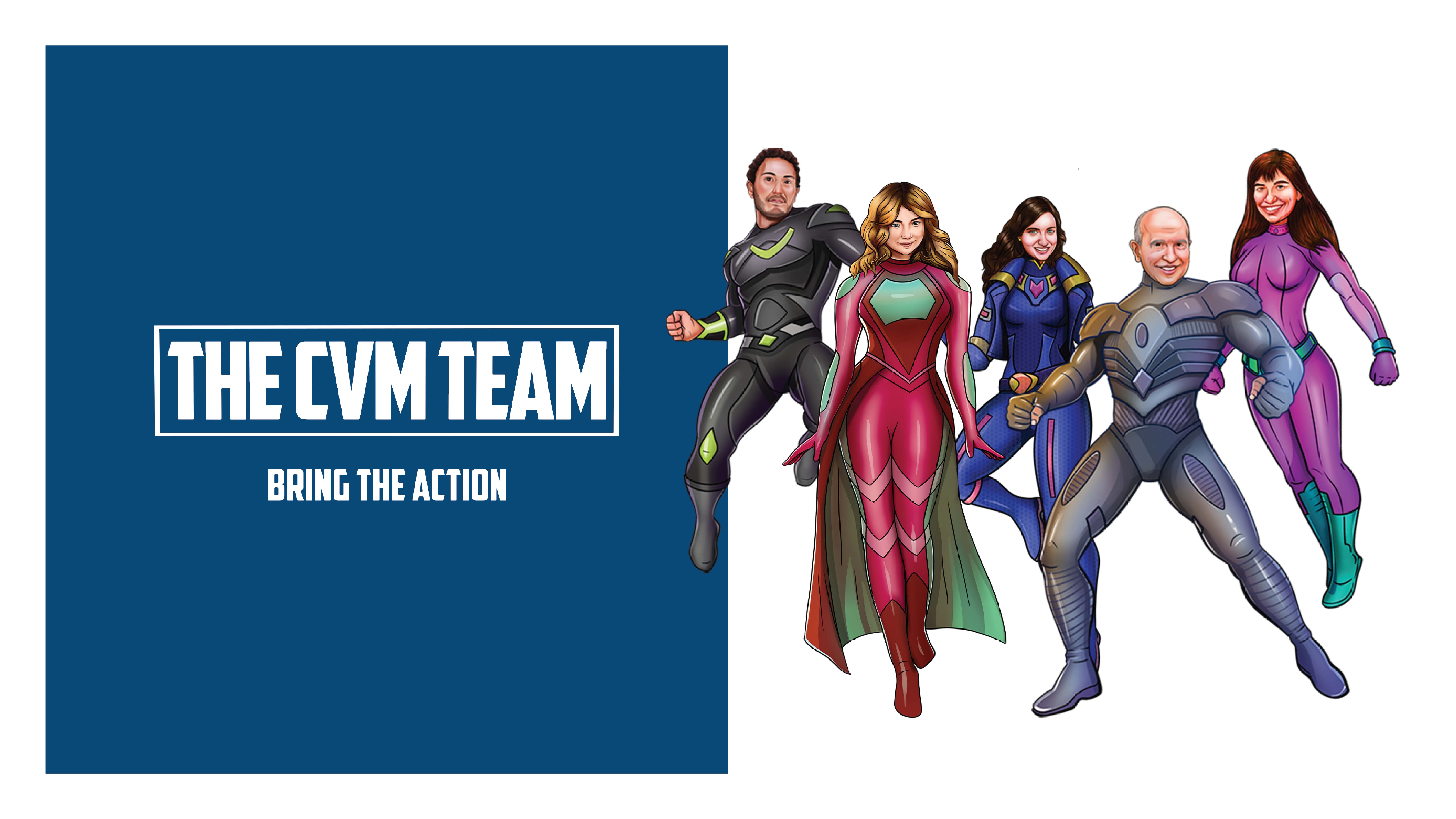 CVM superhero - illustrated 2d video