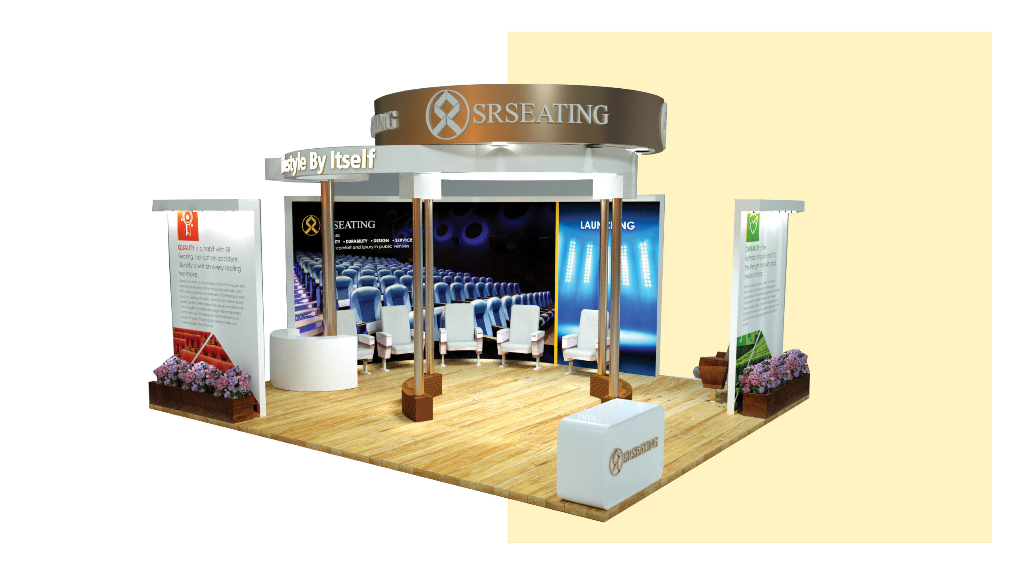 SR Seating - branding