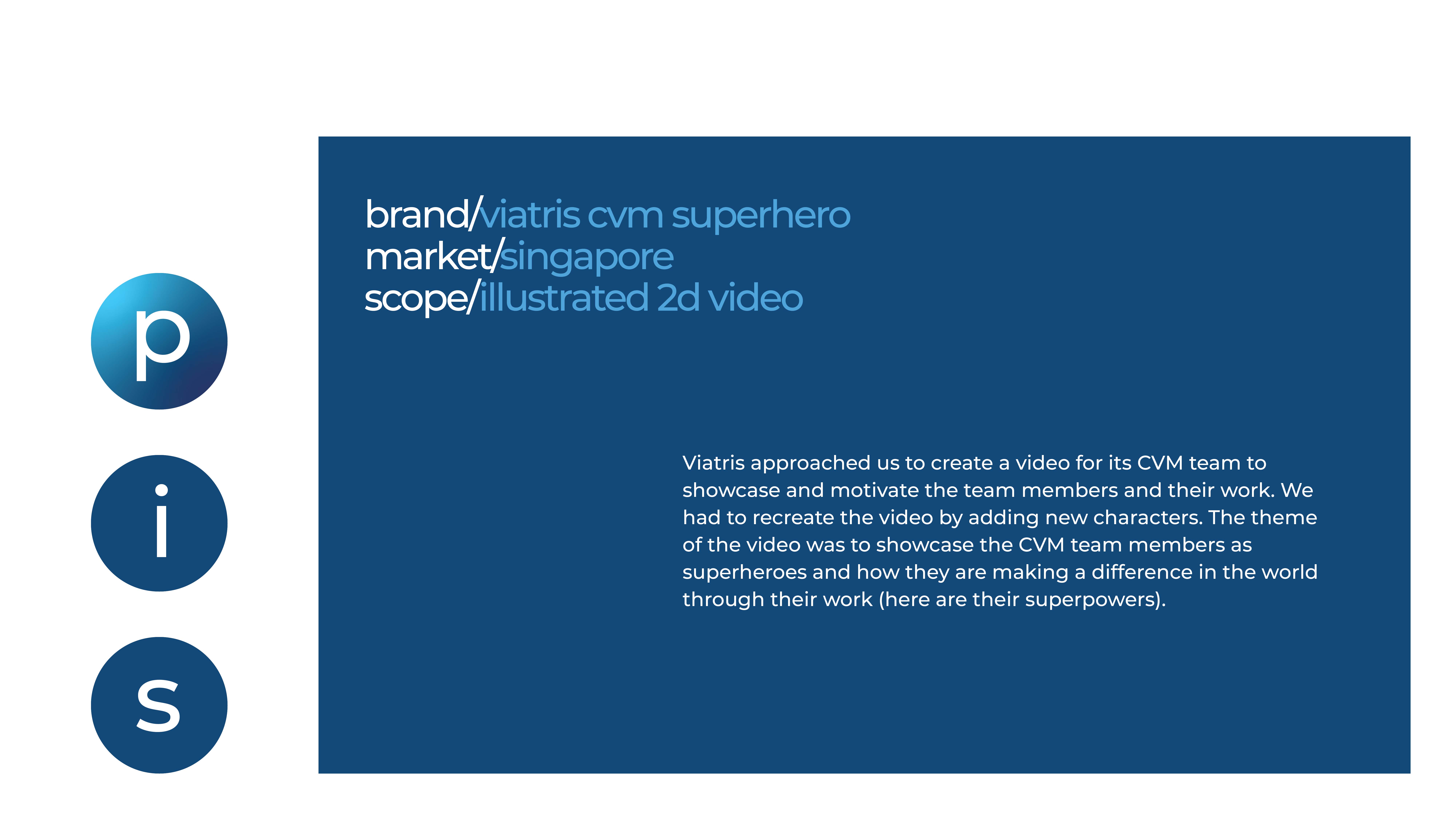 CVM superhero - illustrated 2d video