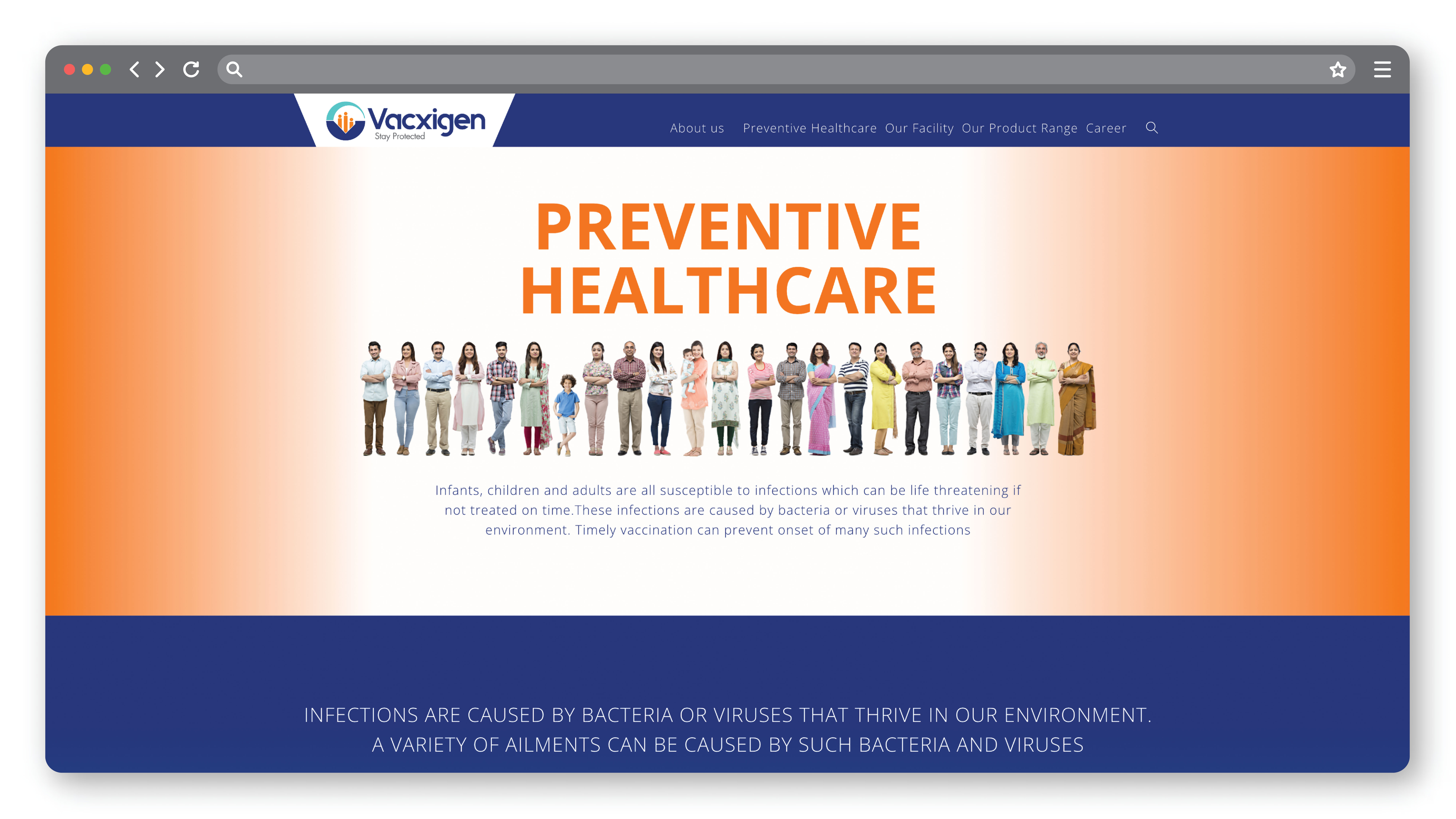 Vacxigen - brand identity