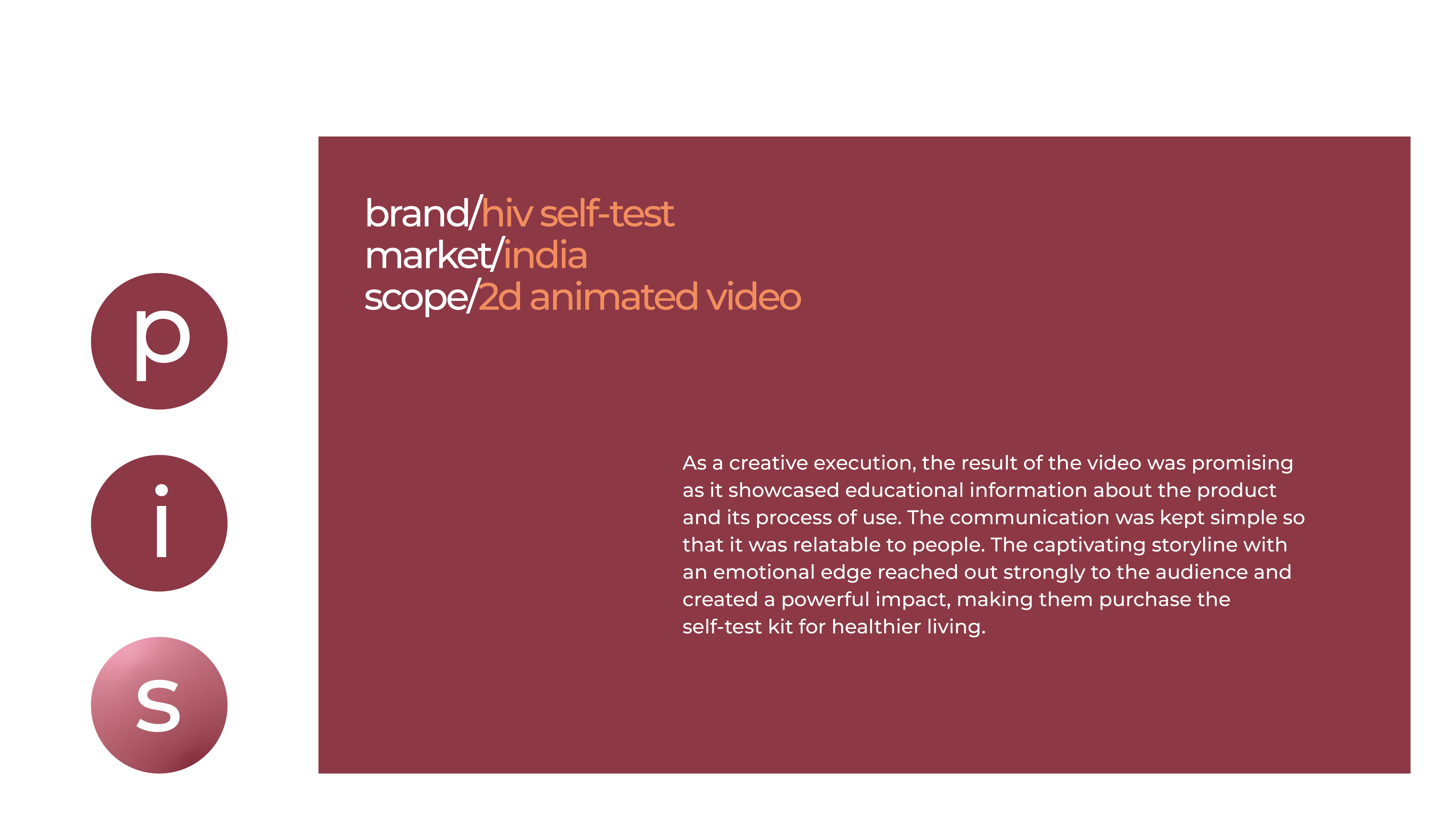 HIV Self Test - 2D animated video