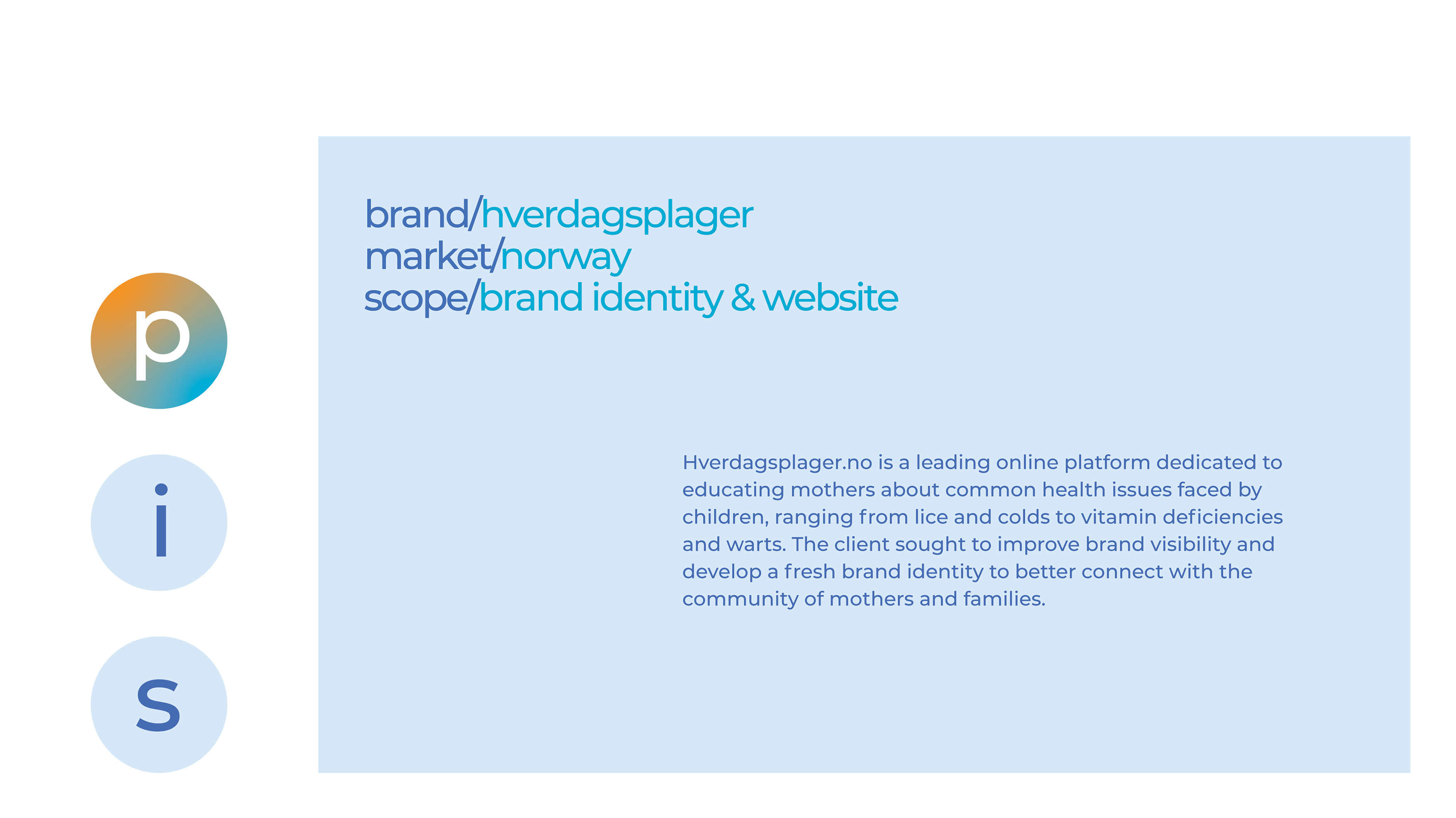 Hverdagsplager - brand identity & website