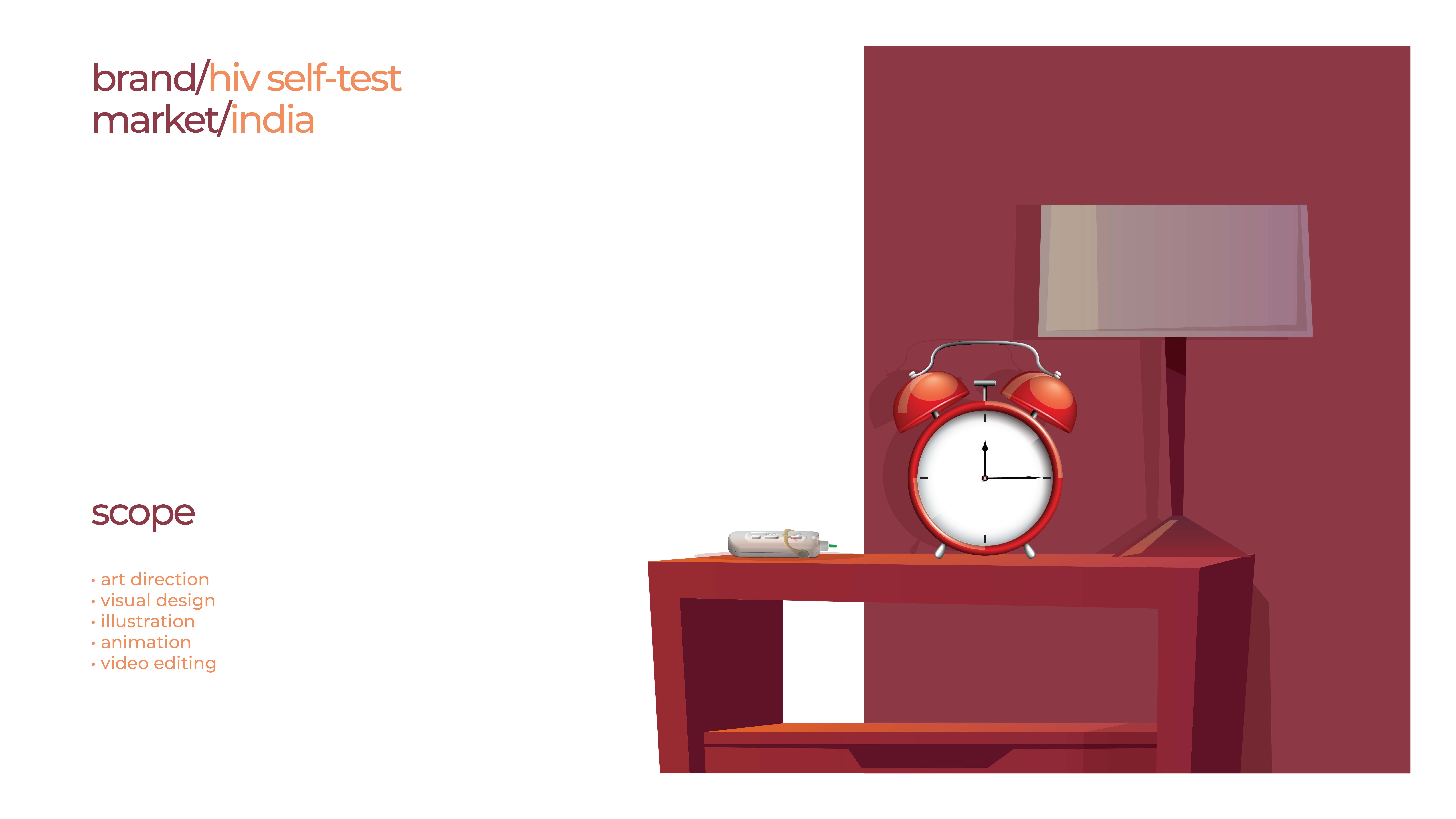 HIV Self Test - 2D animated video