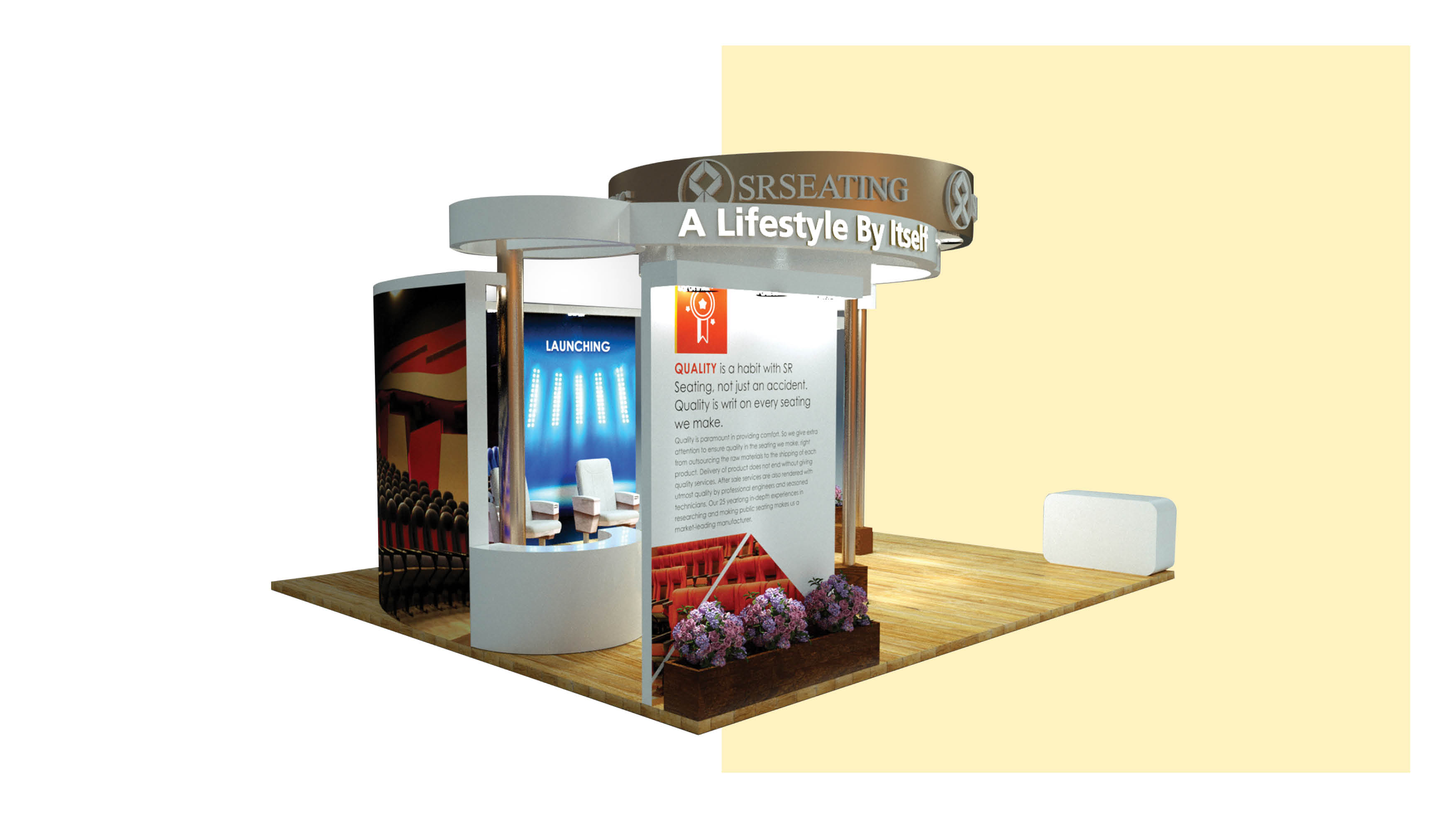 SR Seating - branding