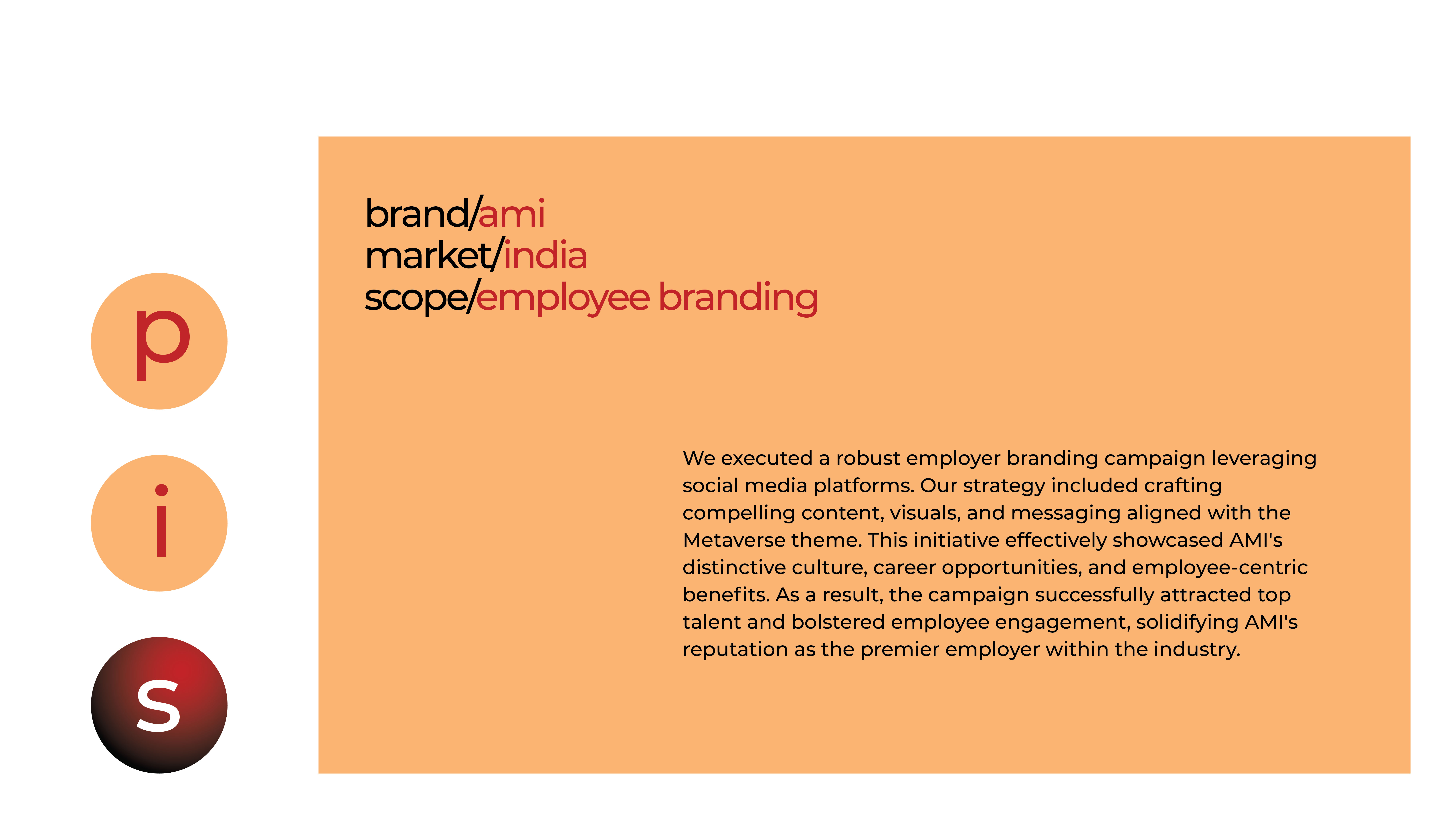 AMI Employee Branding