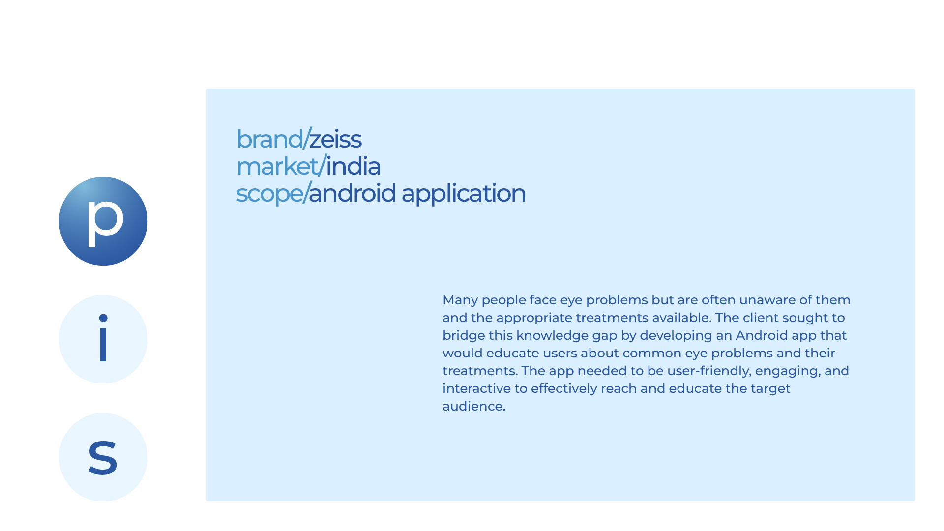 Zeiss - Android Application