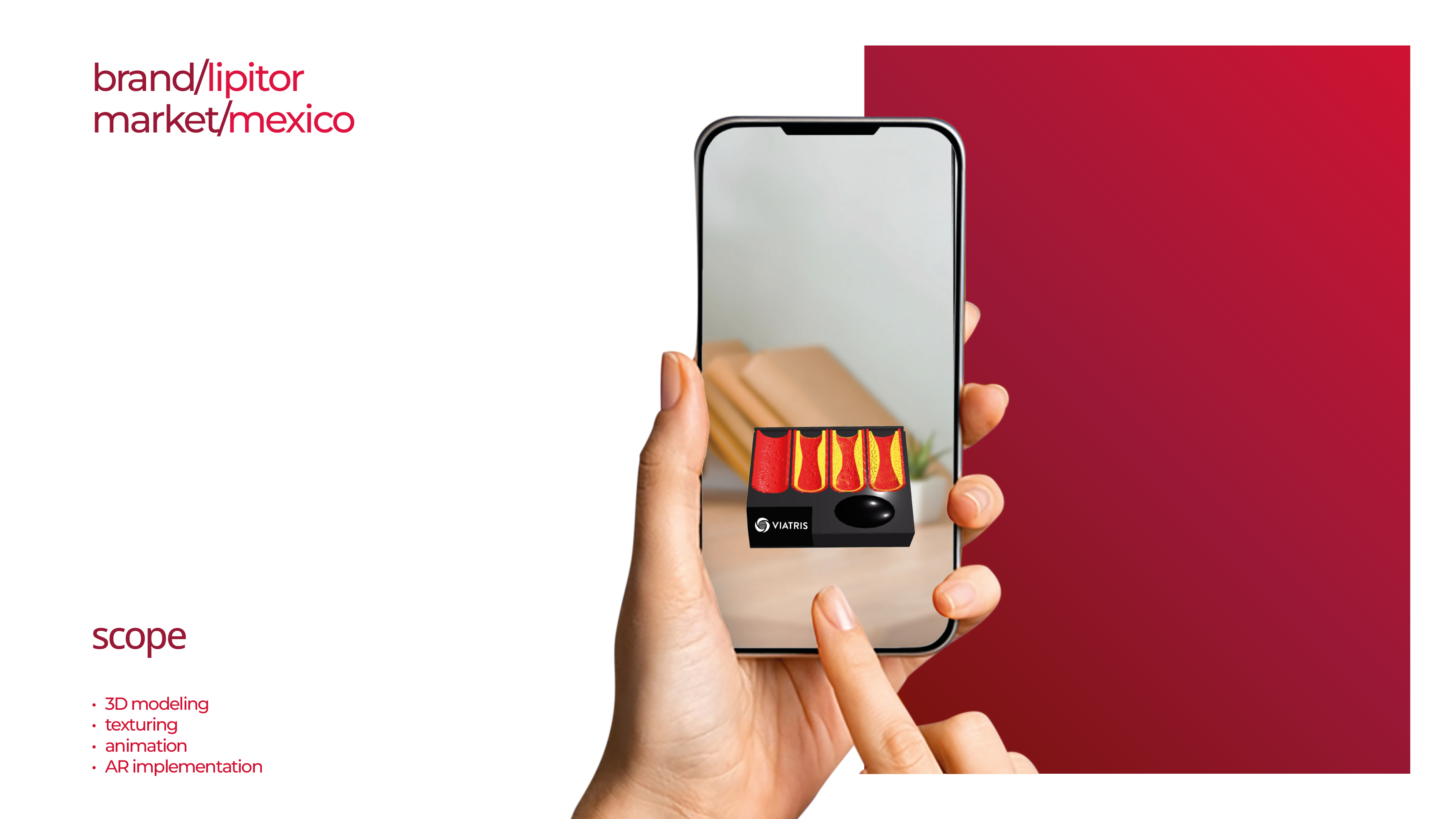 Lipitor - AR web application