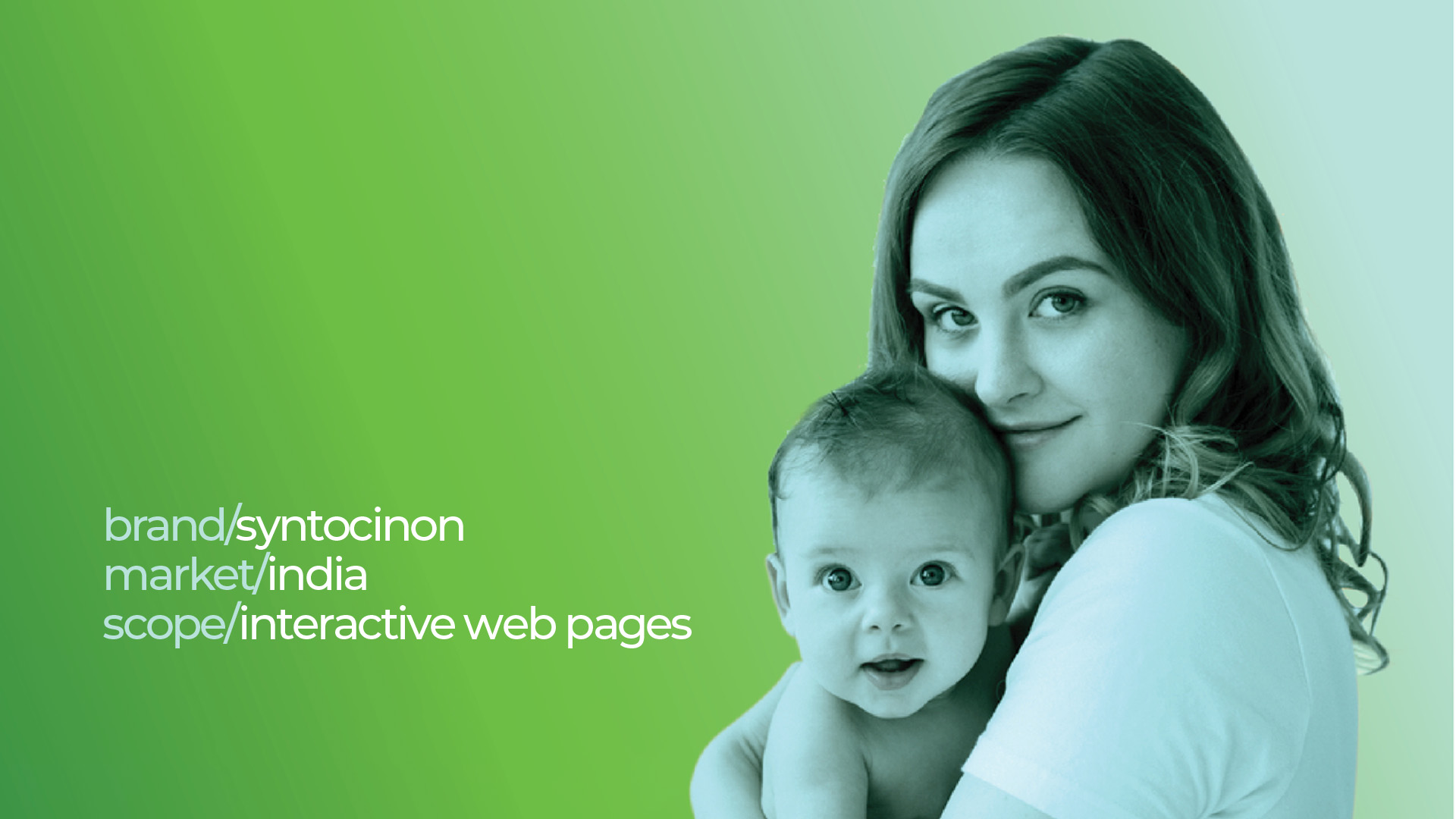 Syntocinon - interactive web pages