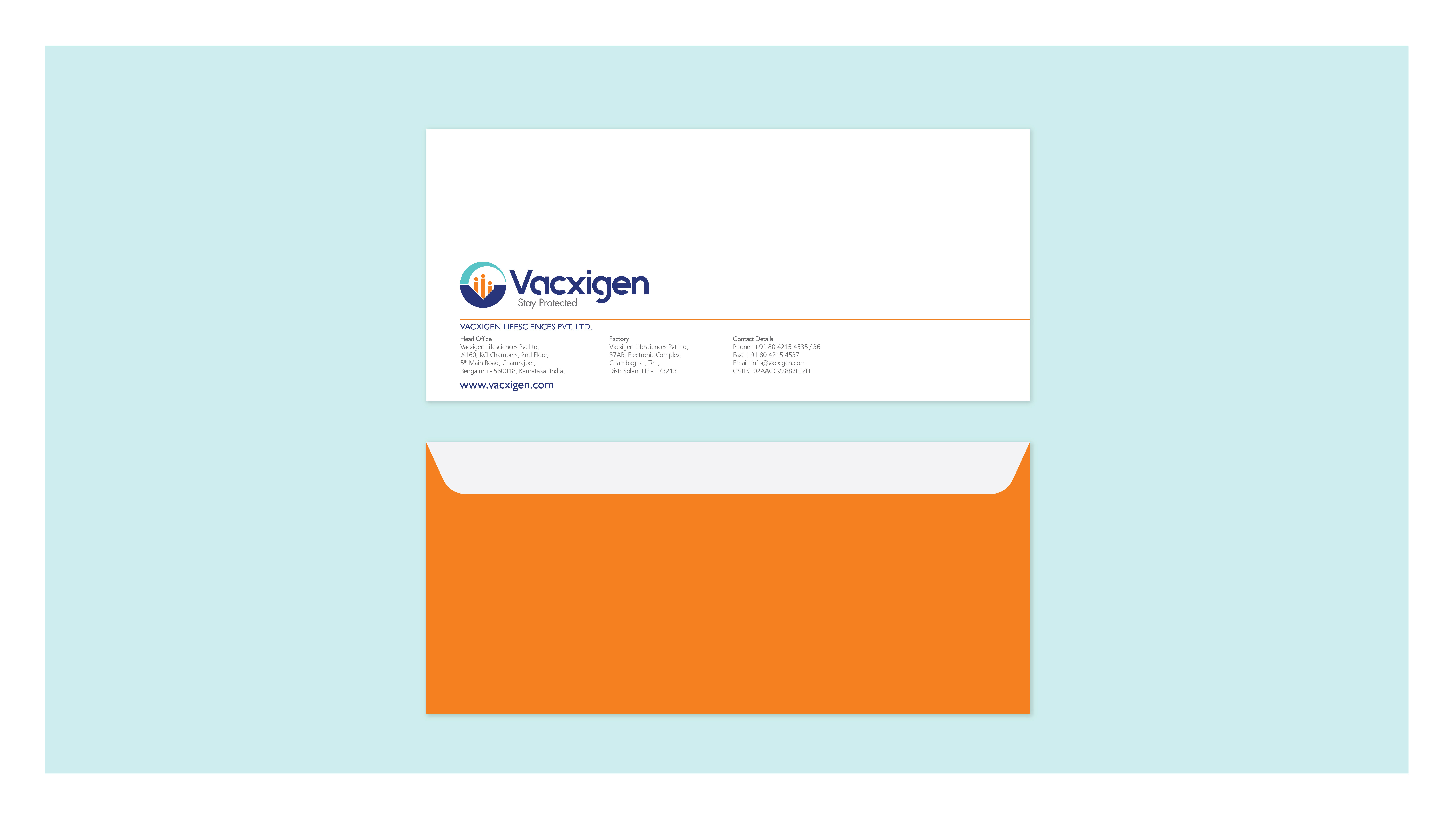 Vacxigen - brand identity