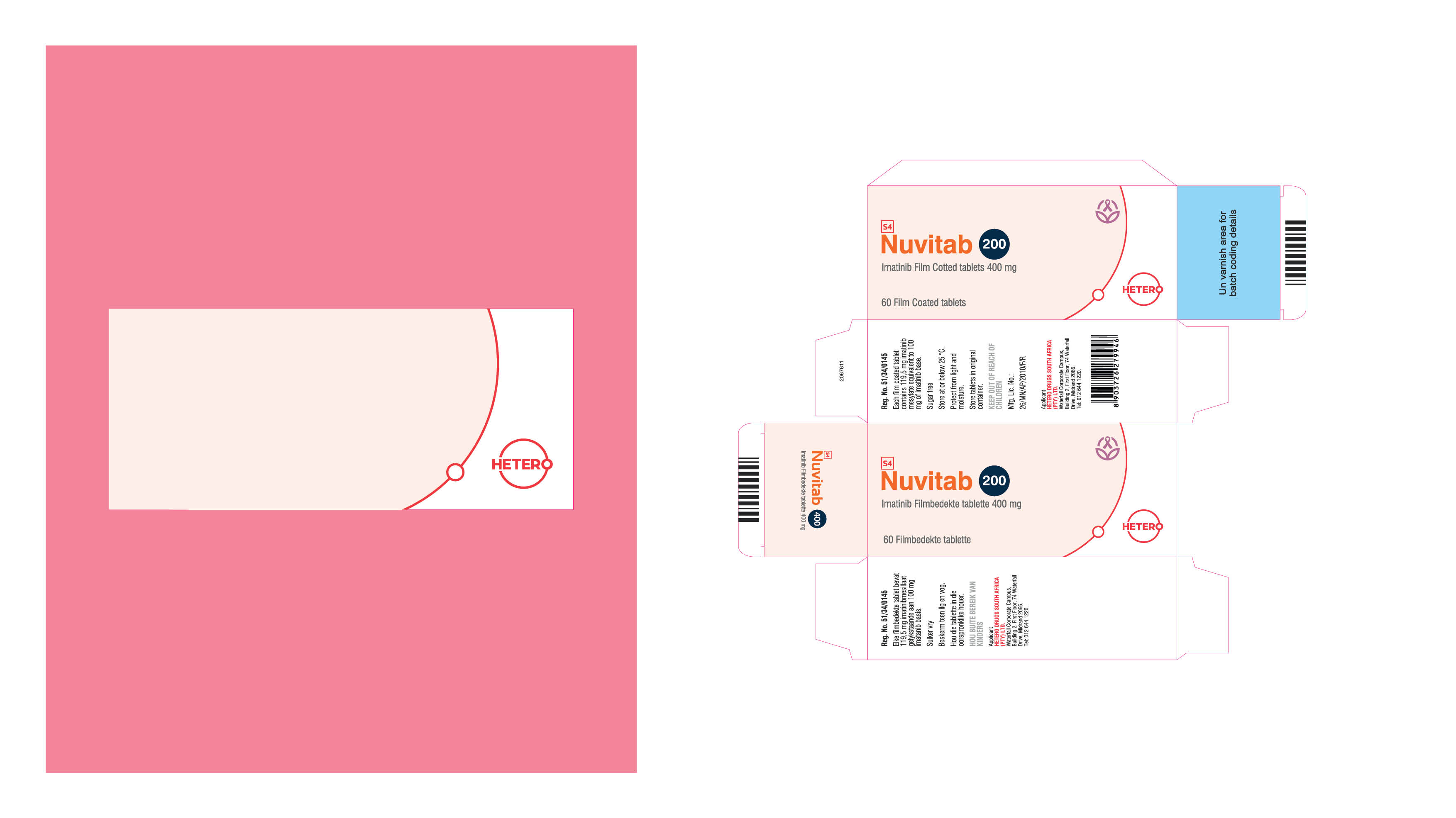 Hetero - packaging & mini guide