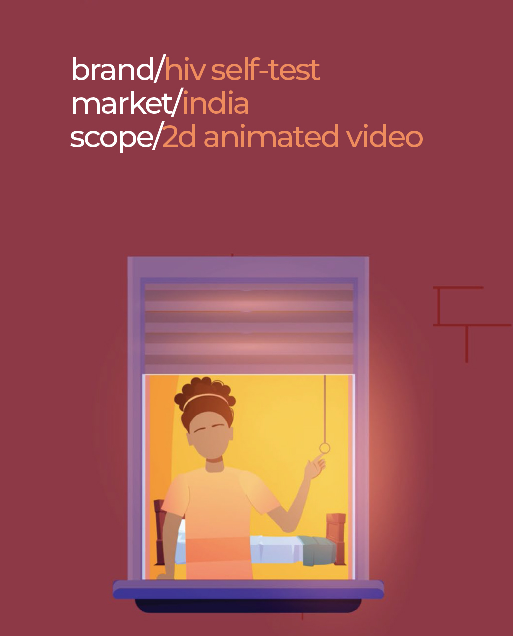 HIV Self Test - 2D animated video