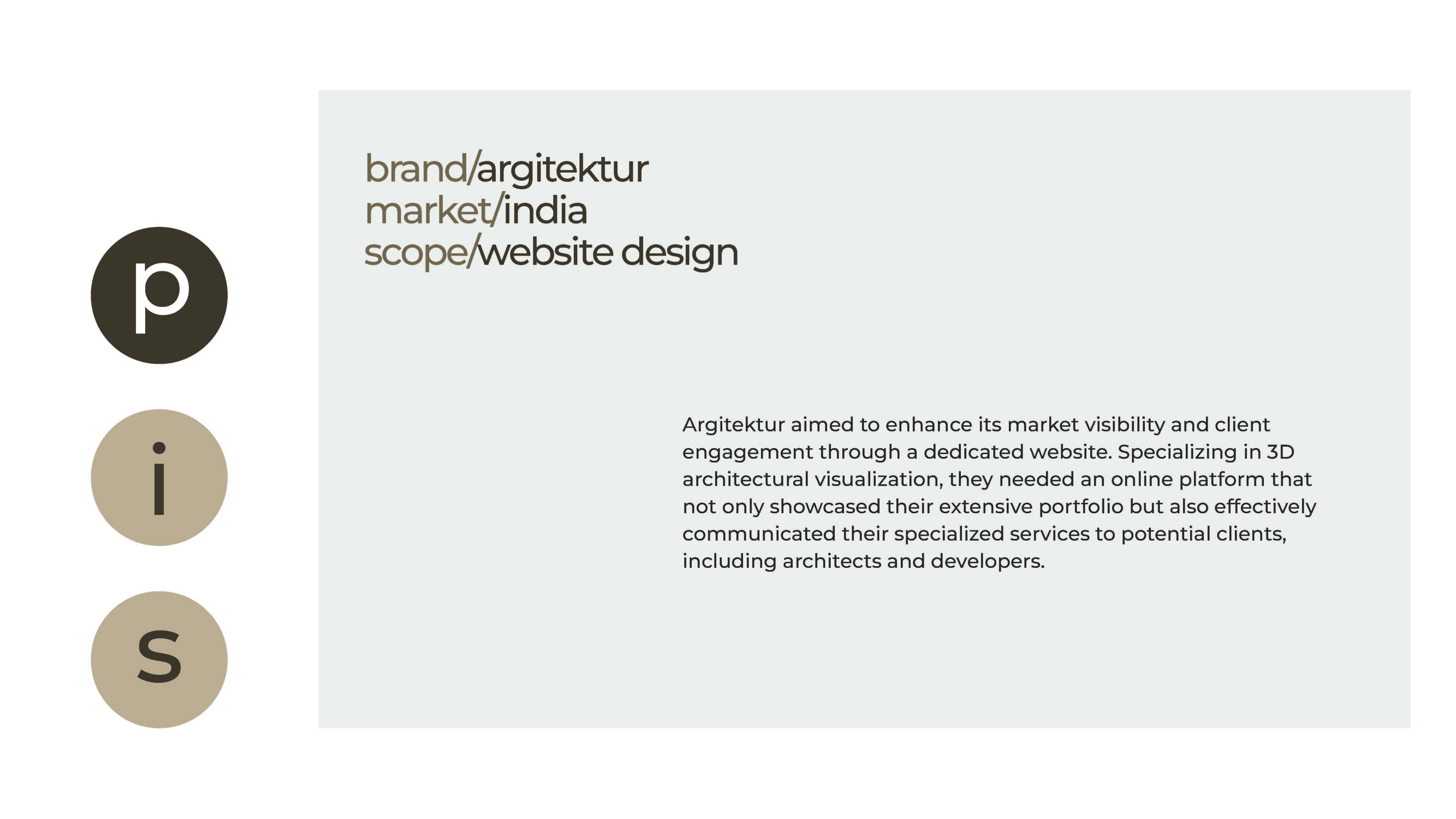 Argitektur - Website Design