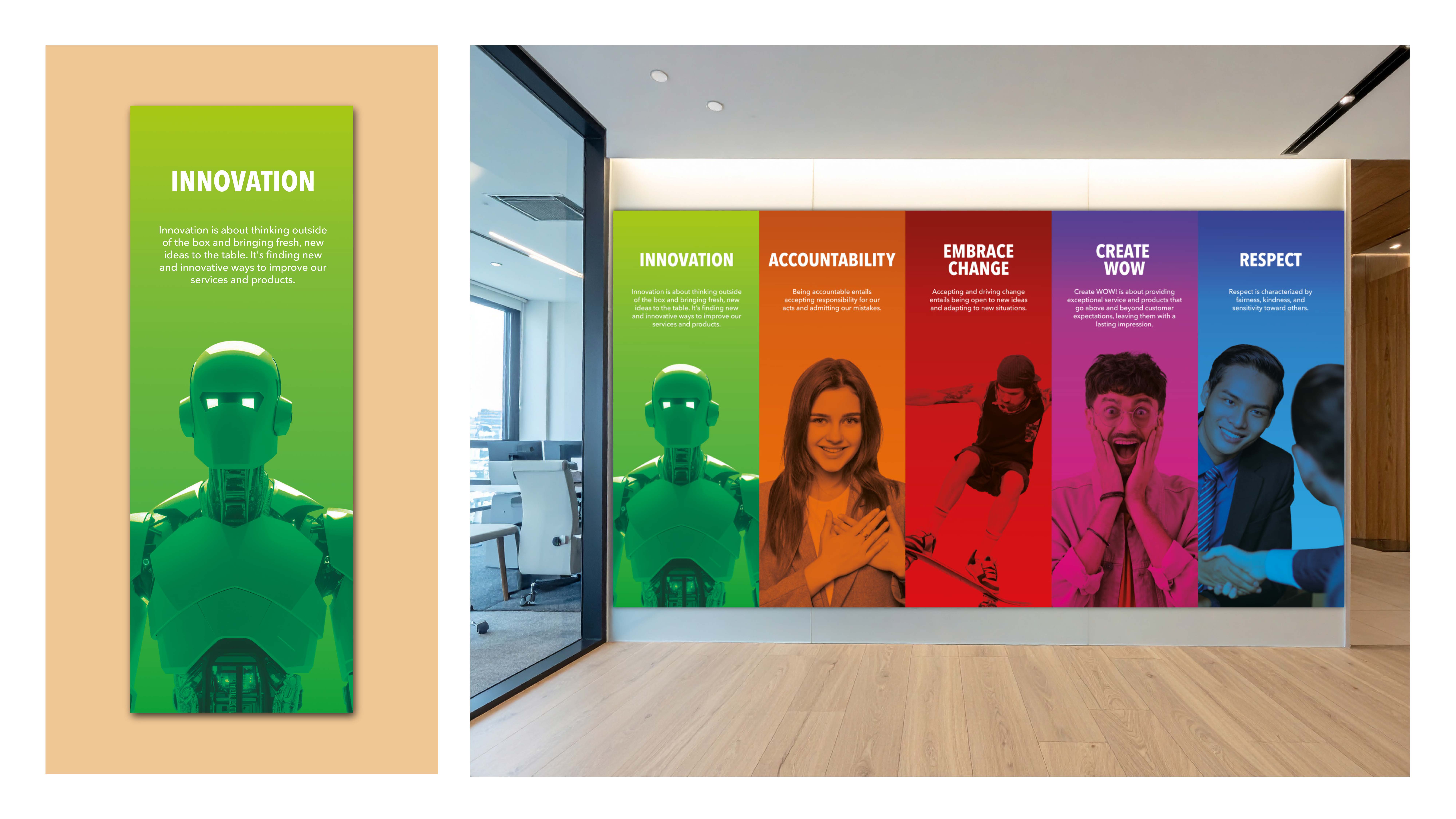 Innvolution - Office Branding