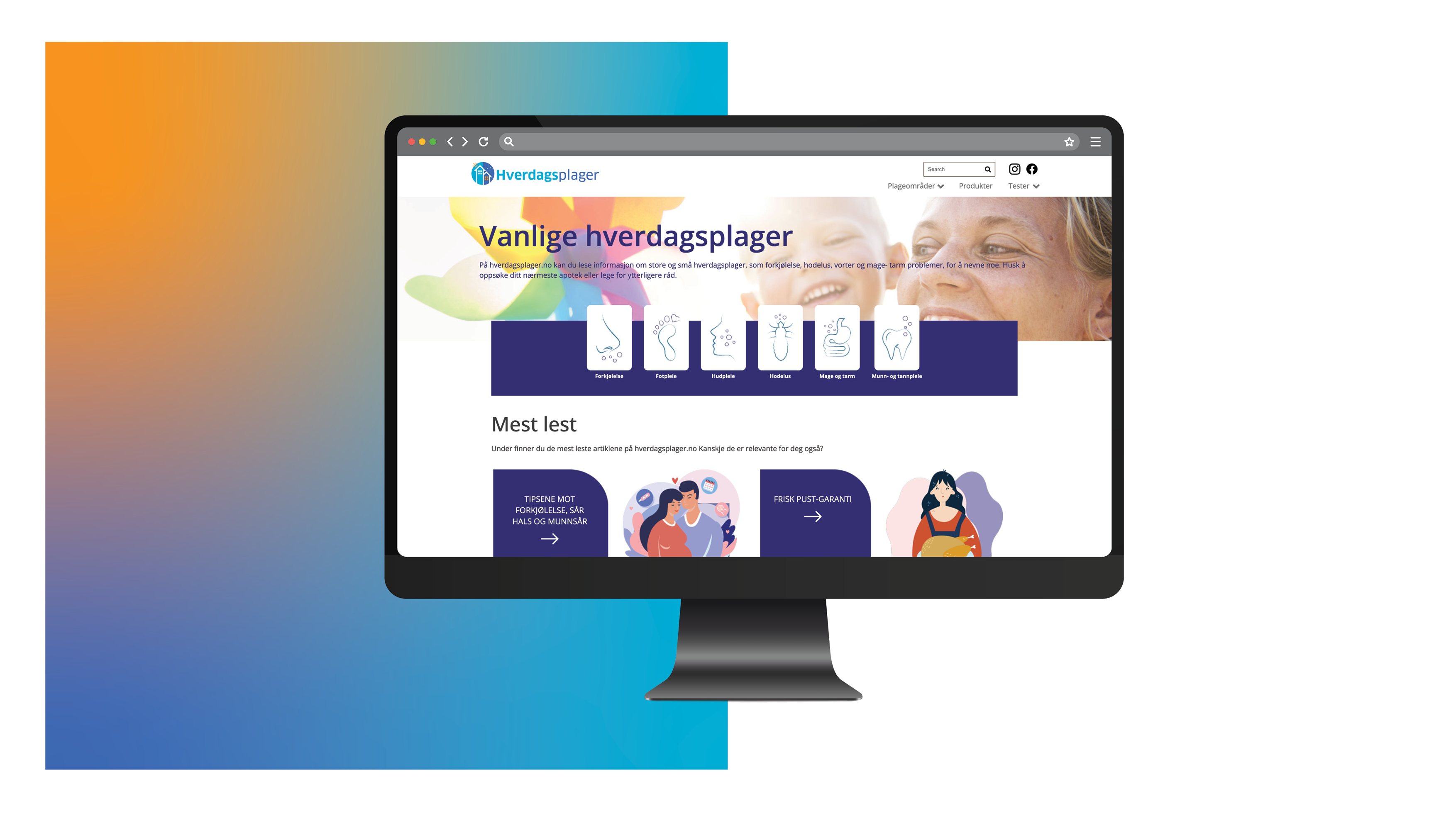 Hverdagsplager - brand identity & website