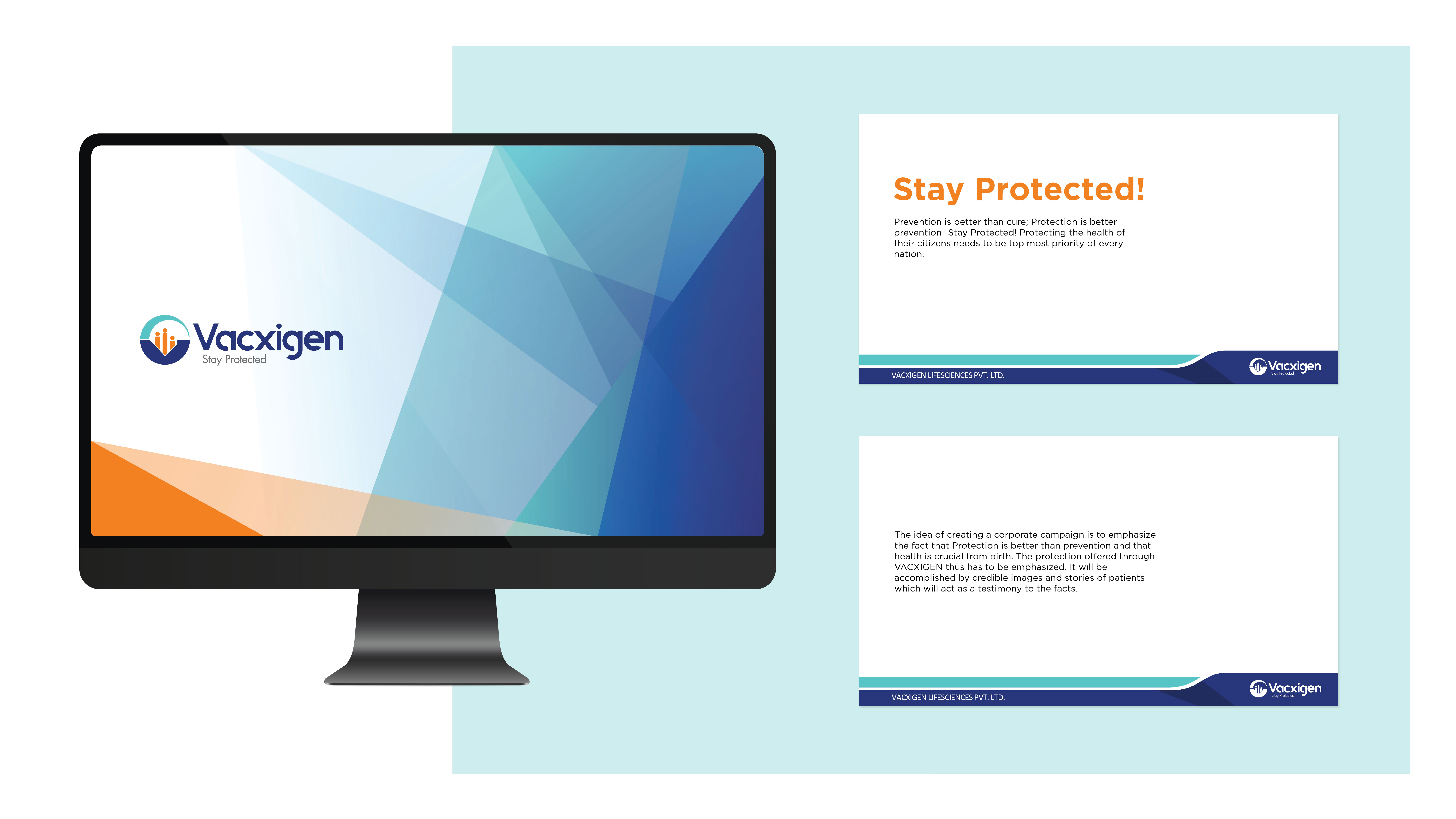 Vacxigen - brand identity